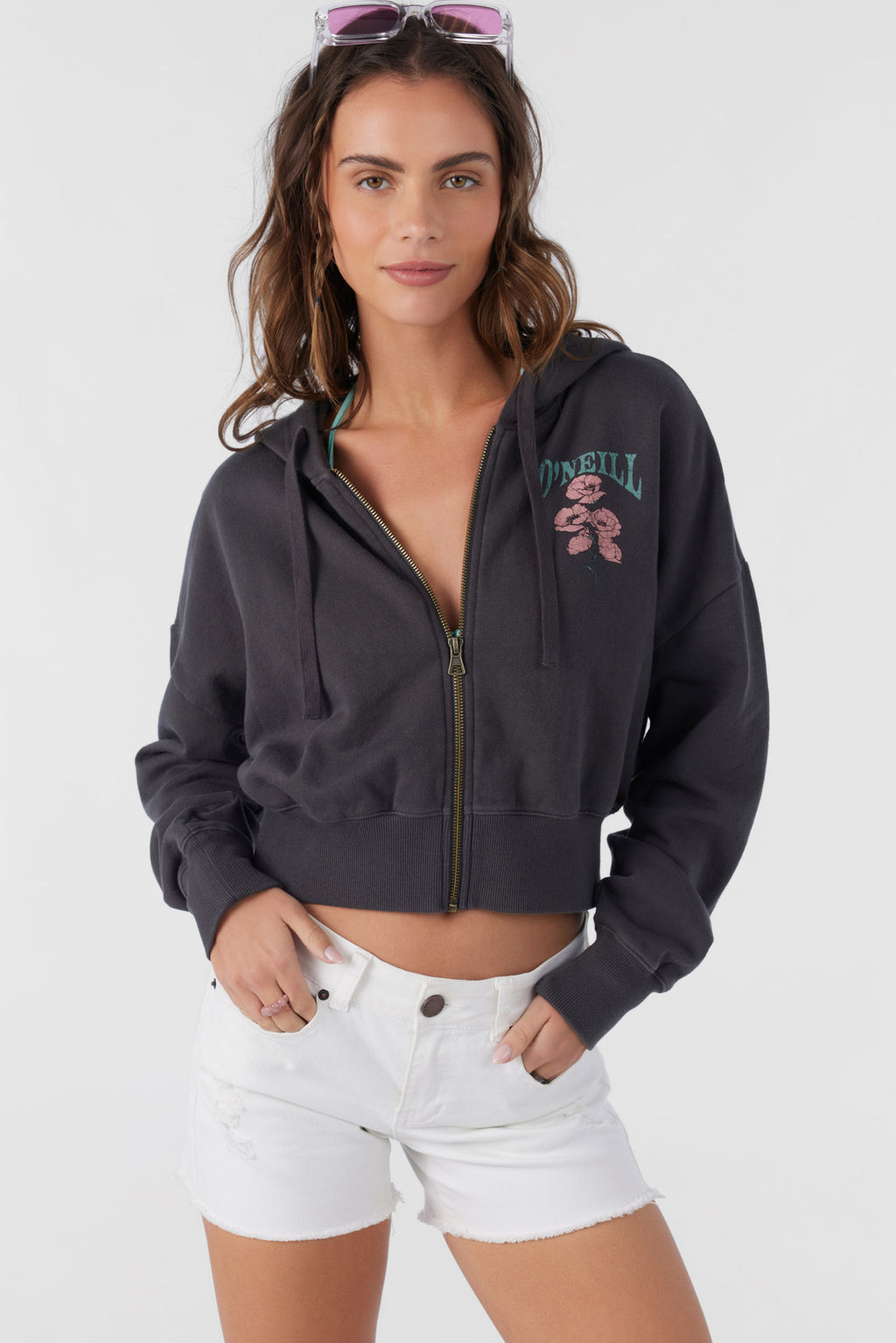 DARCIE ZIP HOODIE