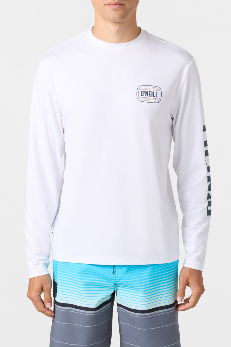 TRVLR UPF LONG SLEEVE TEE - WORDMARK