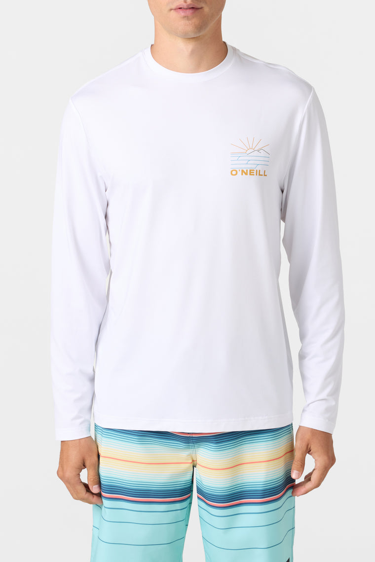 TRVLR UPF LONG SLEEVE TEE - SUNSET