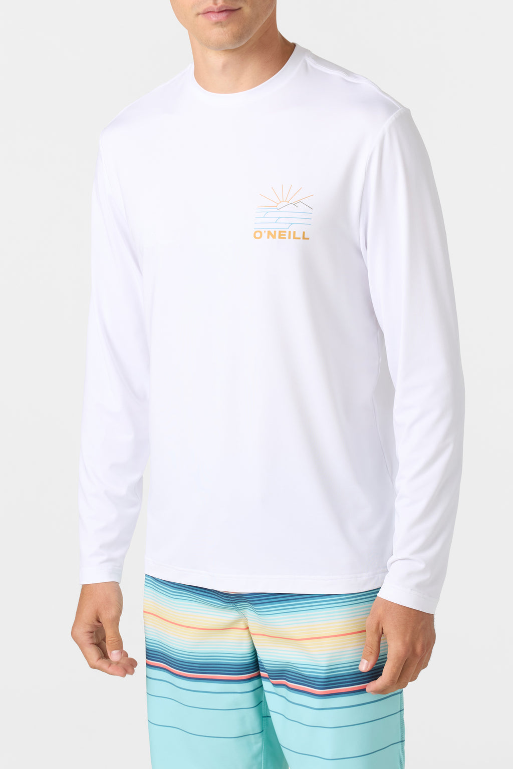 TRVLR UPF LONG SLEEVE TEE - SUNSET