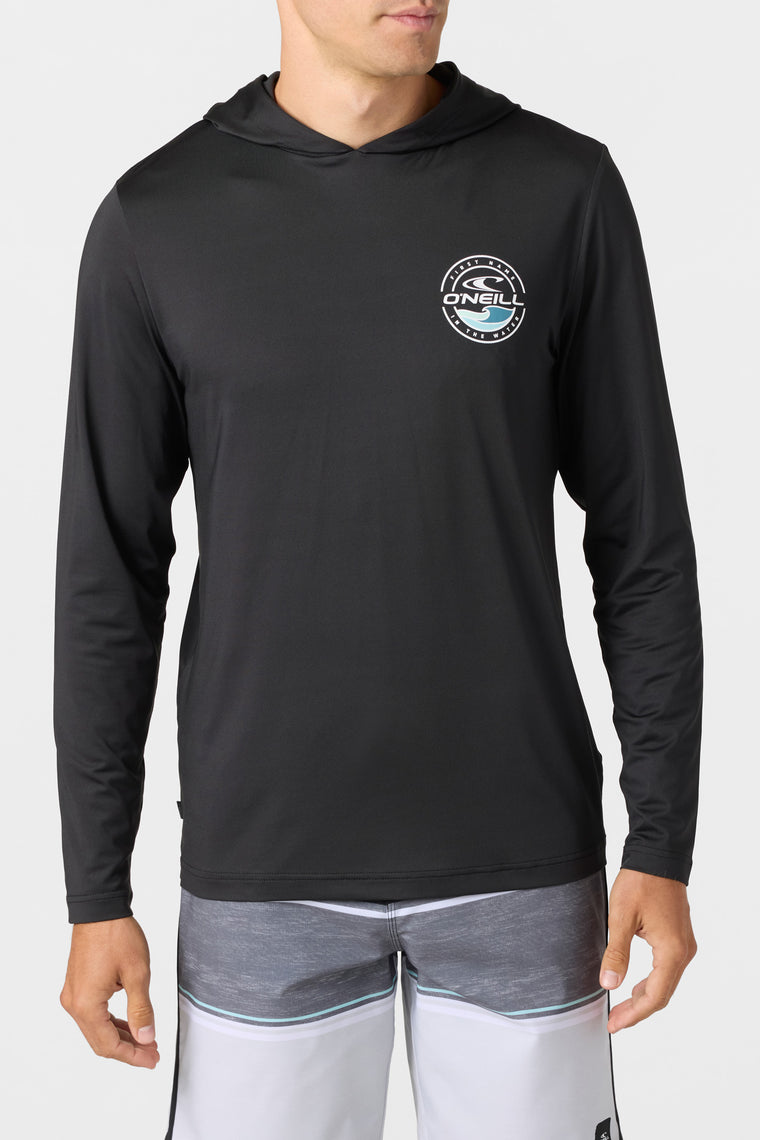 TRVLR UPF HOODED LONG SLEEVE- PEAK