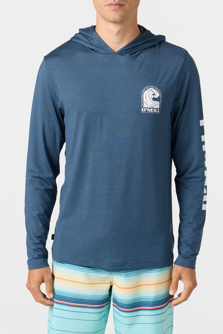 TRVLR UPF HOODED LONG SLEEVE- SWELL