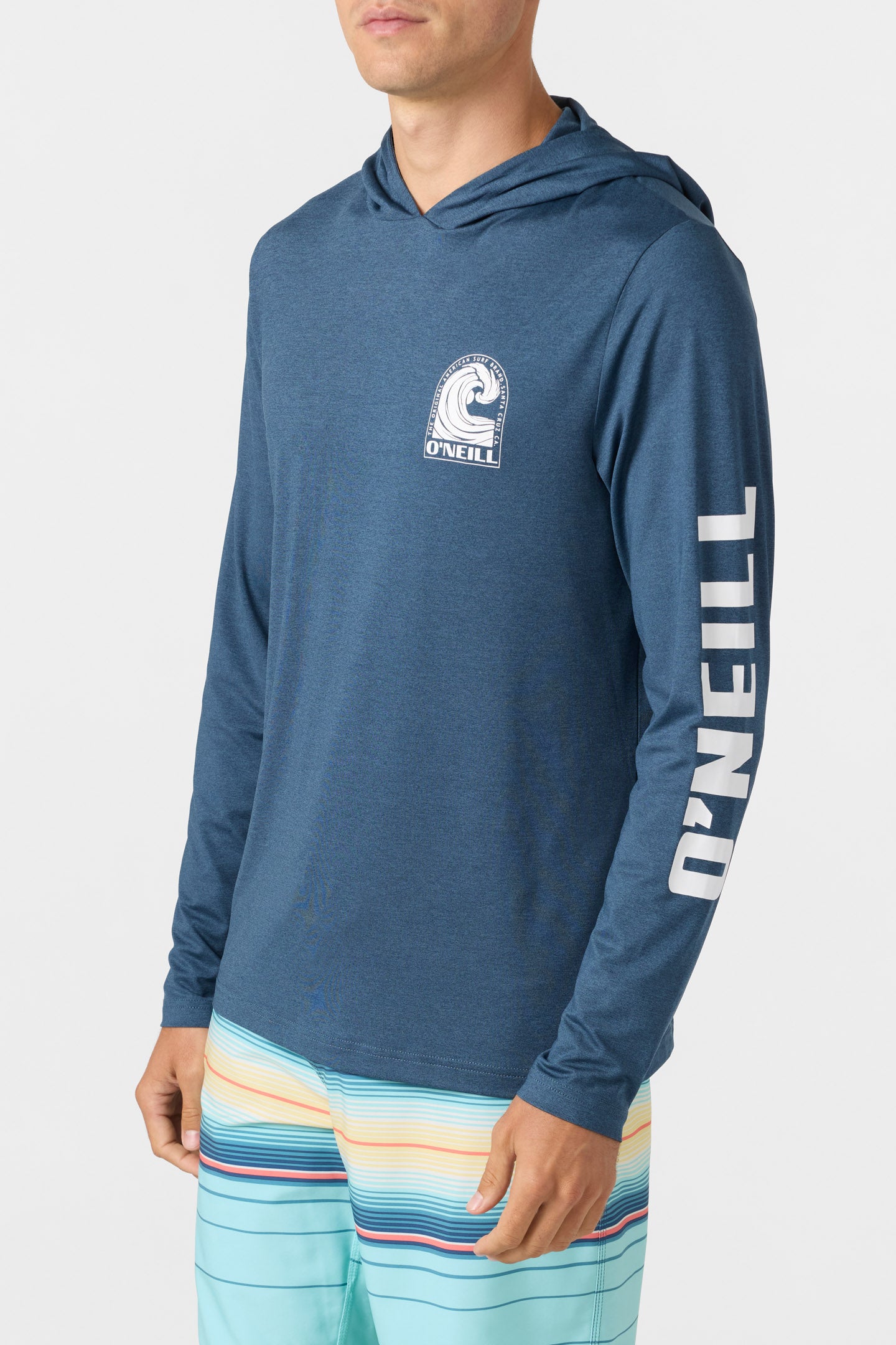TRVLR UPF HOODED LONG SLEEVE- SWELL
