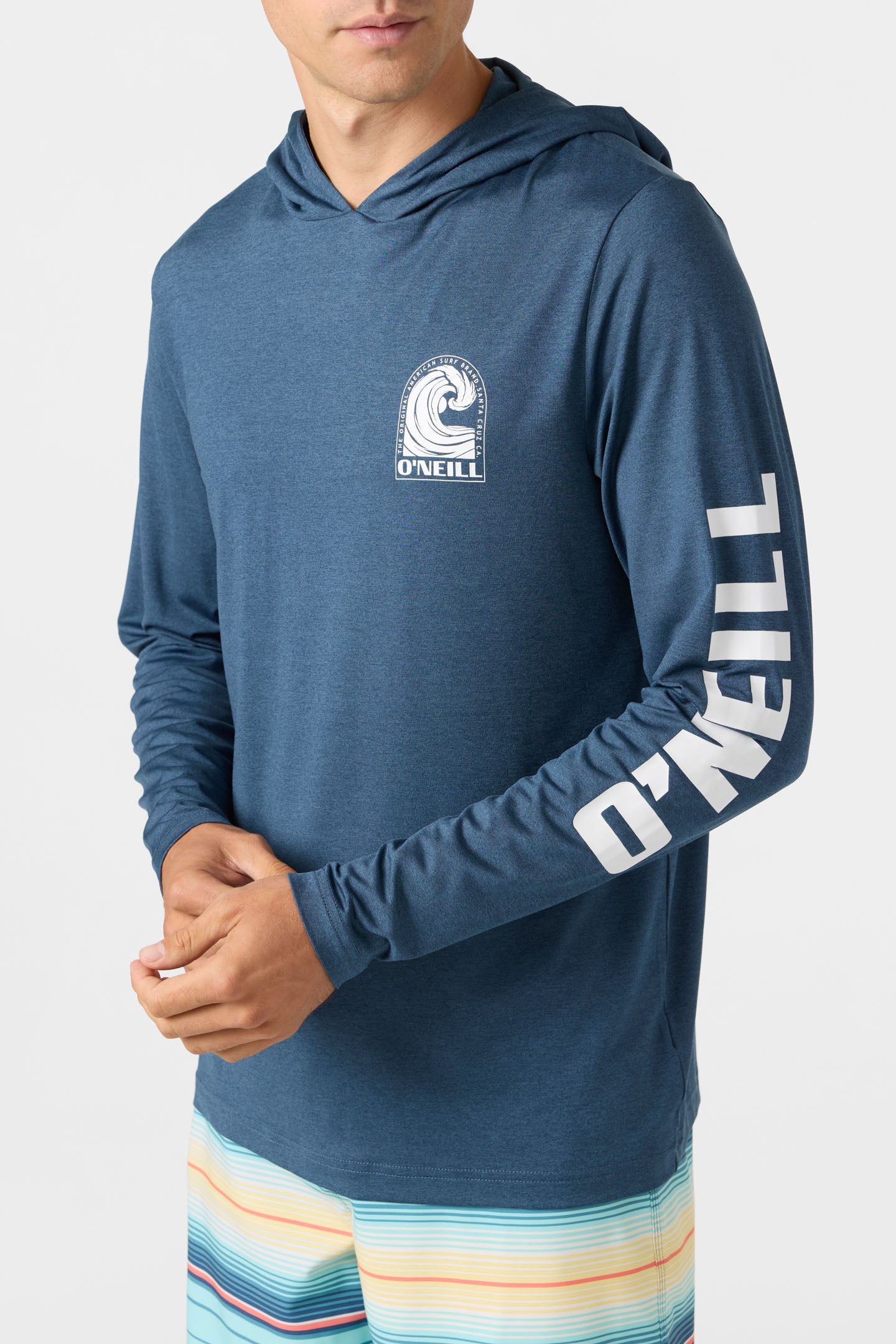 TRVLR UPF HOODED LONG SLEEVE- SWELL
