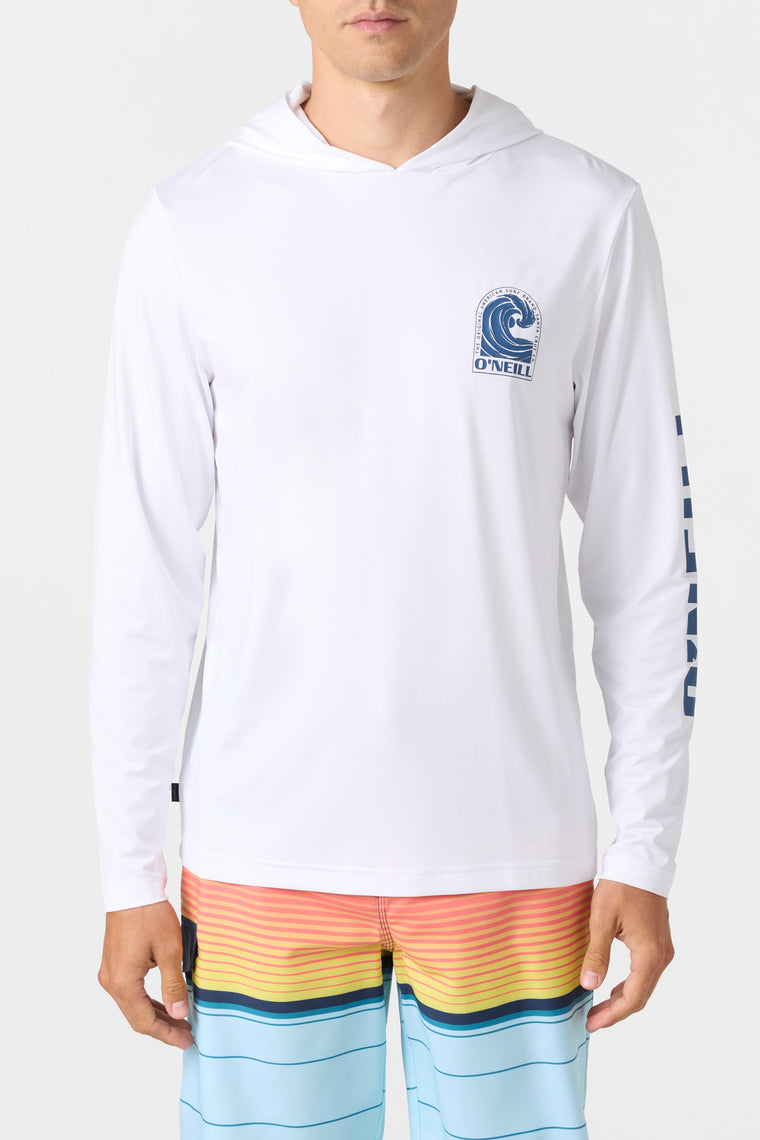 TRVLR UPF HOODED LONG SLEEVE- SWELL