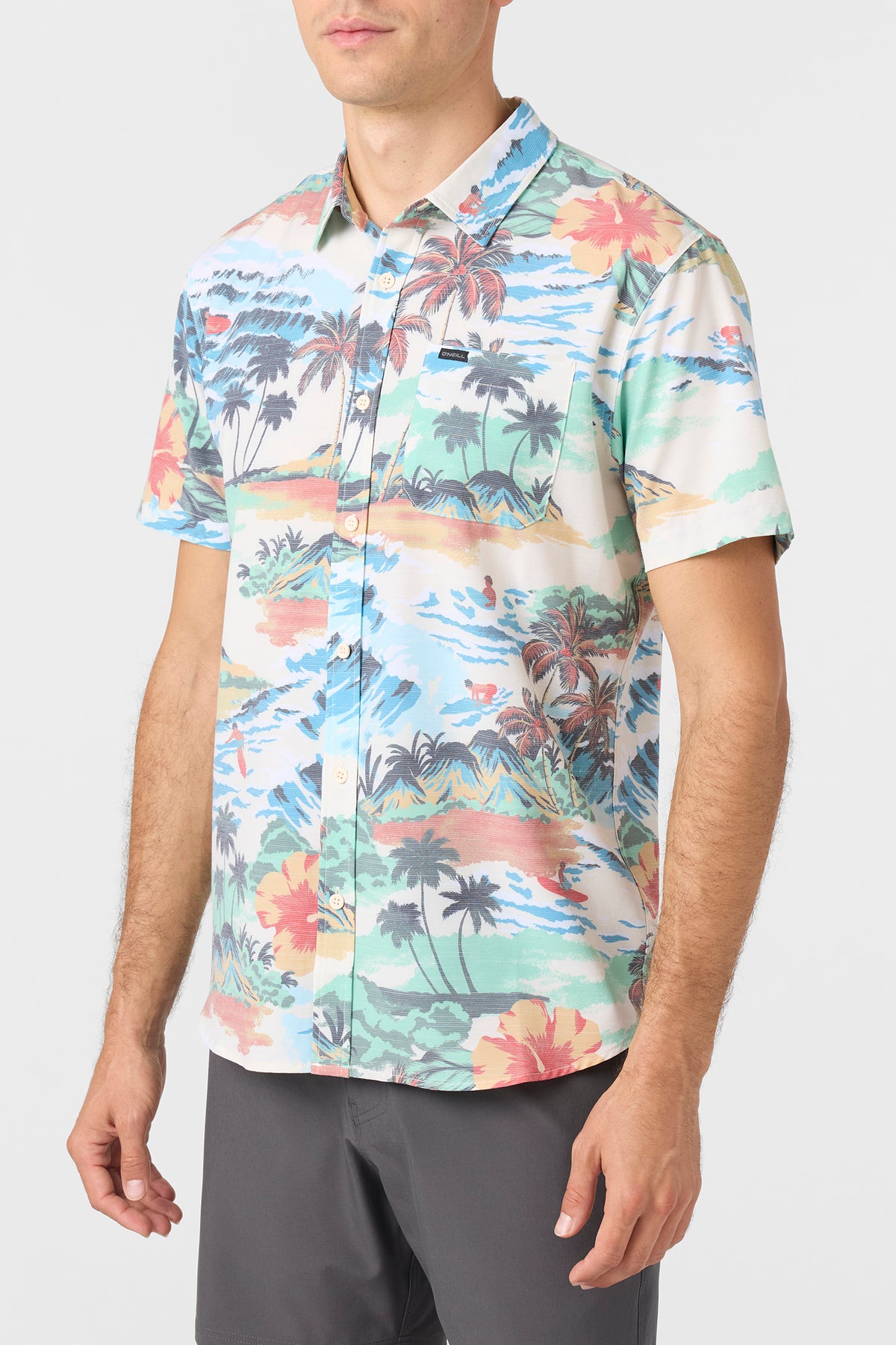 TRVLR UPF TRAVERSE SLUB SHORT SLEEVE