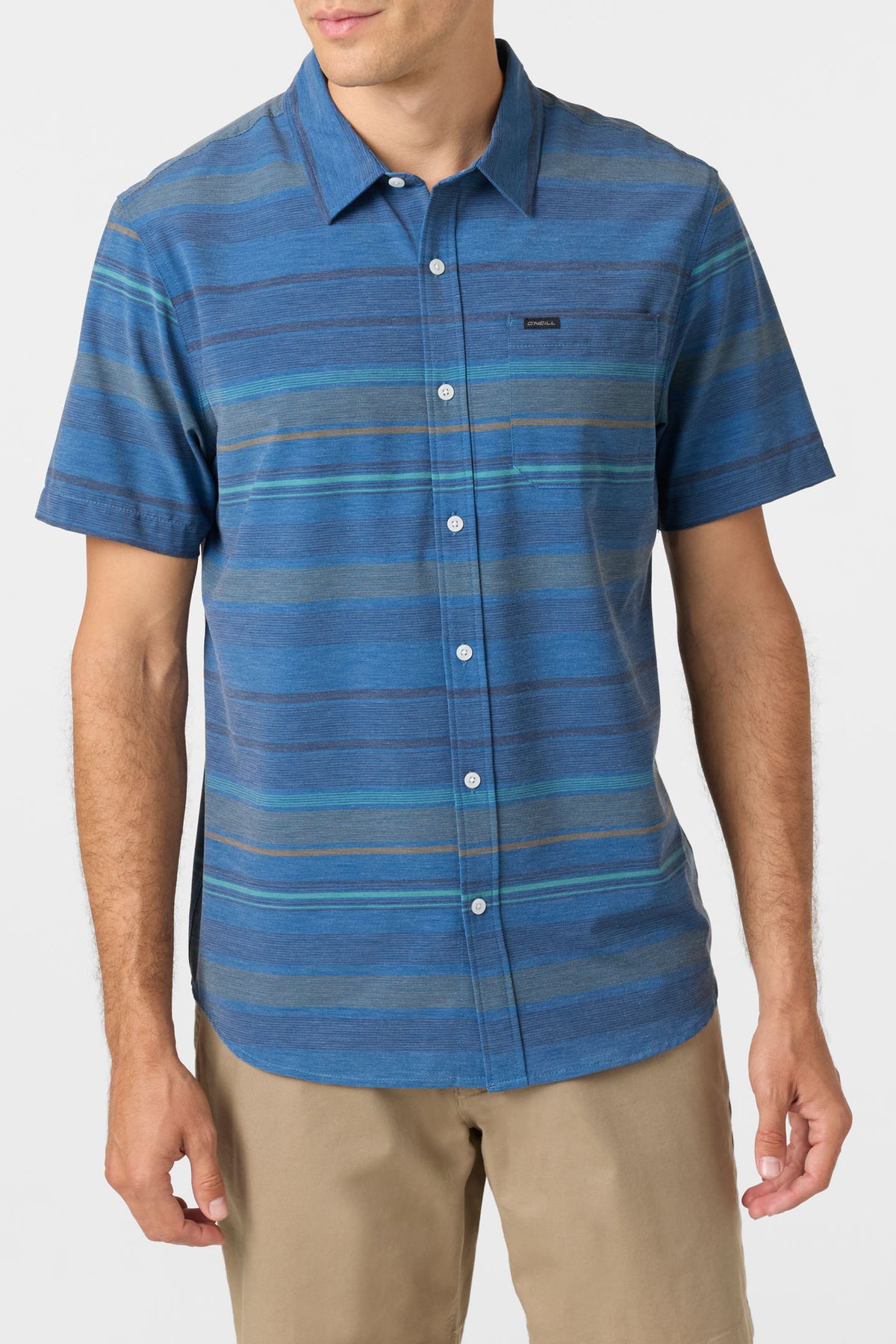TRVLR UPF TRAVERSE STRIPED RELAXED