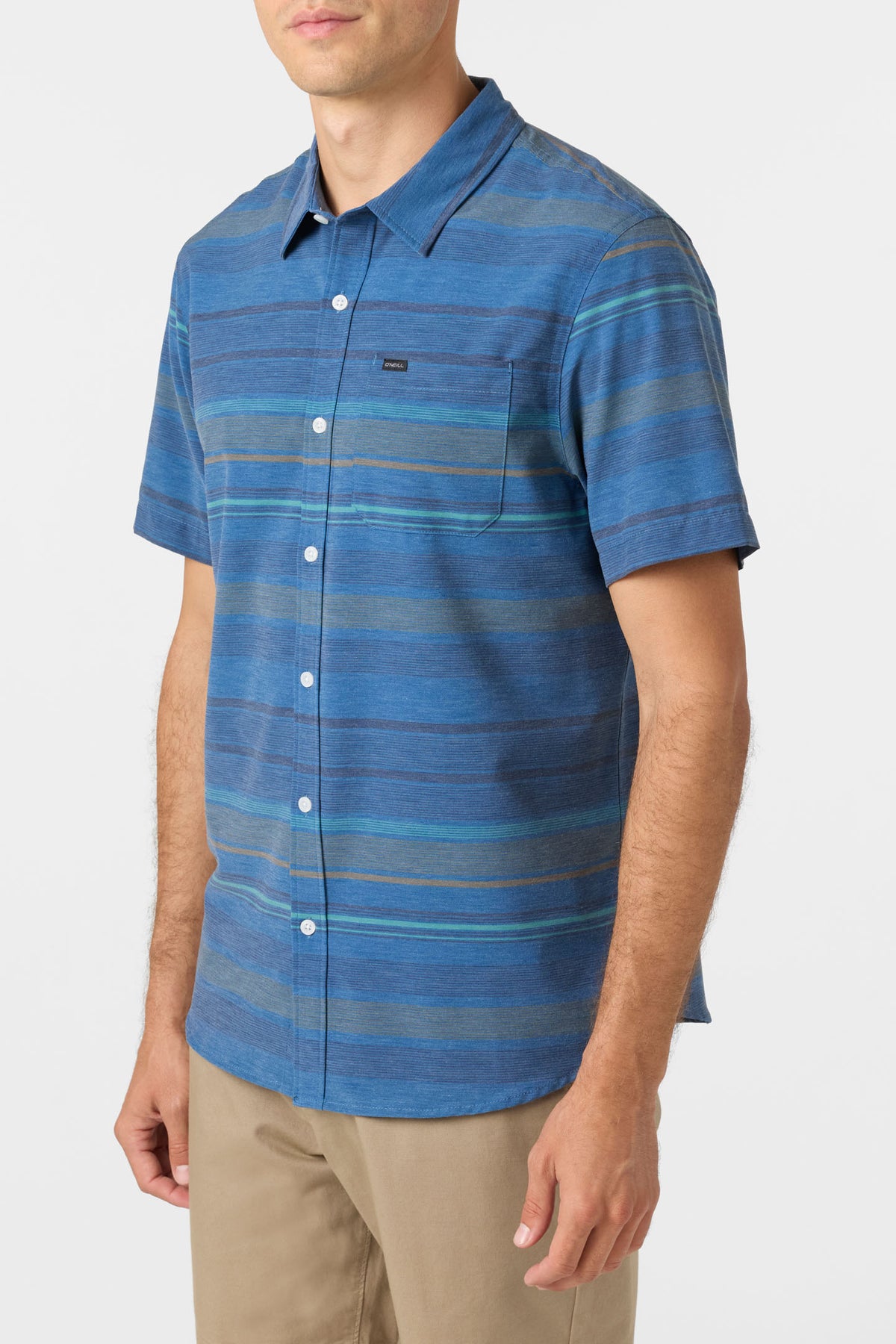 TRVLR UPF TRAVERSE STRIPED RELAXED