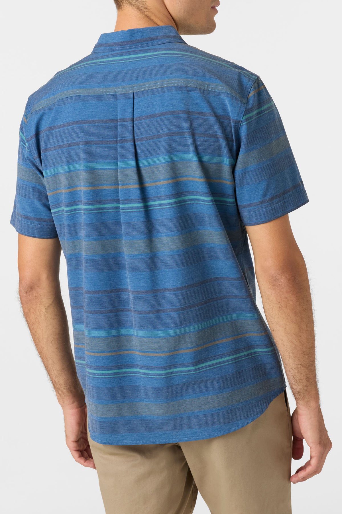 TRVLR UPF TRAVERSE STRIPED RELAXED