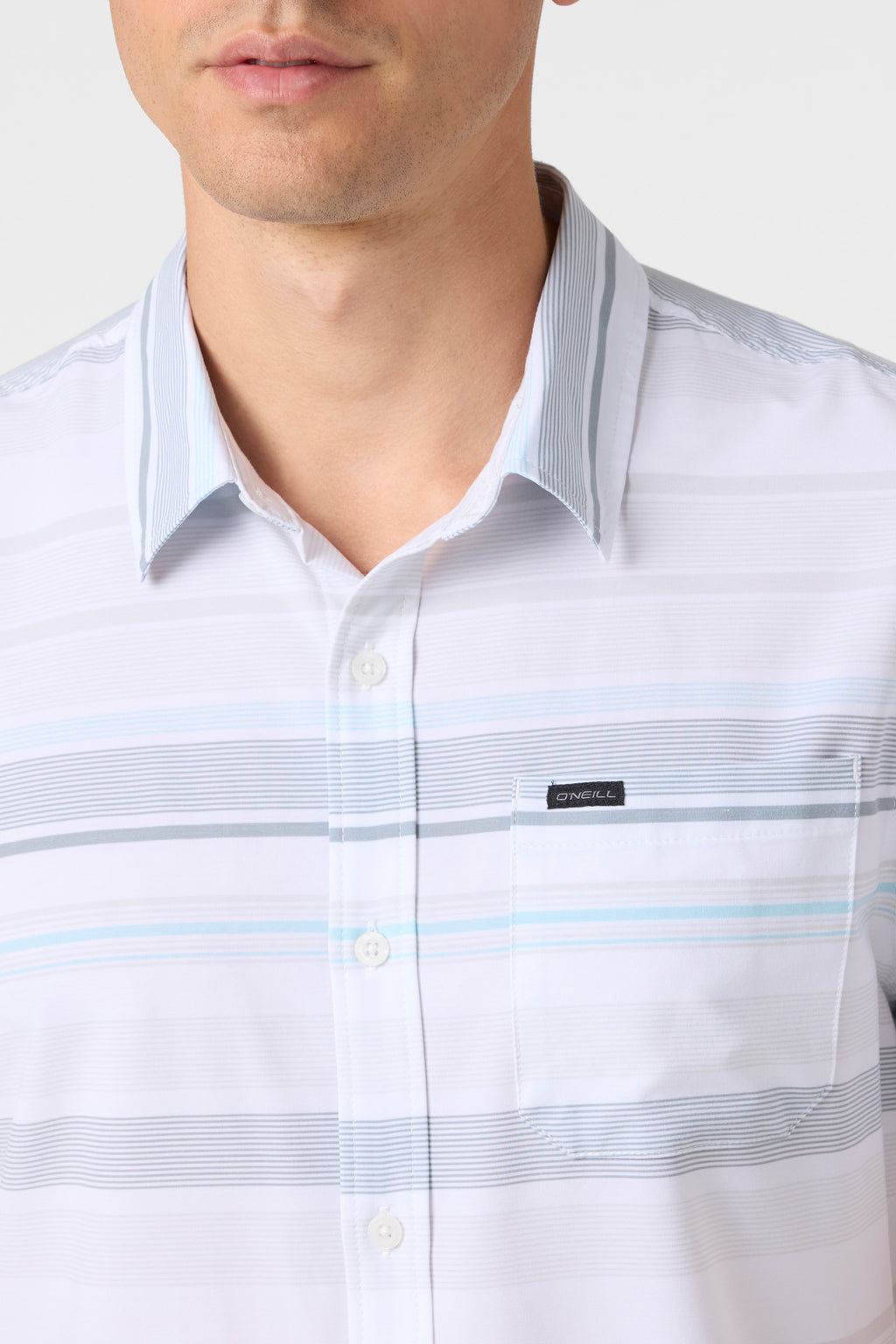 TRVLR UPF TRAVERSE STRIPED RELAXED
