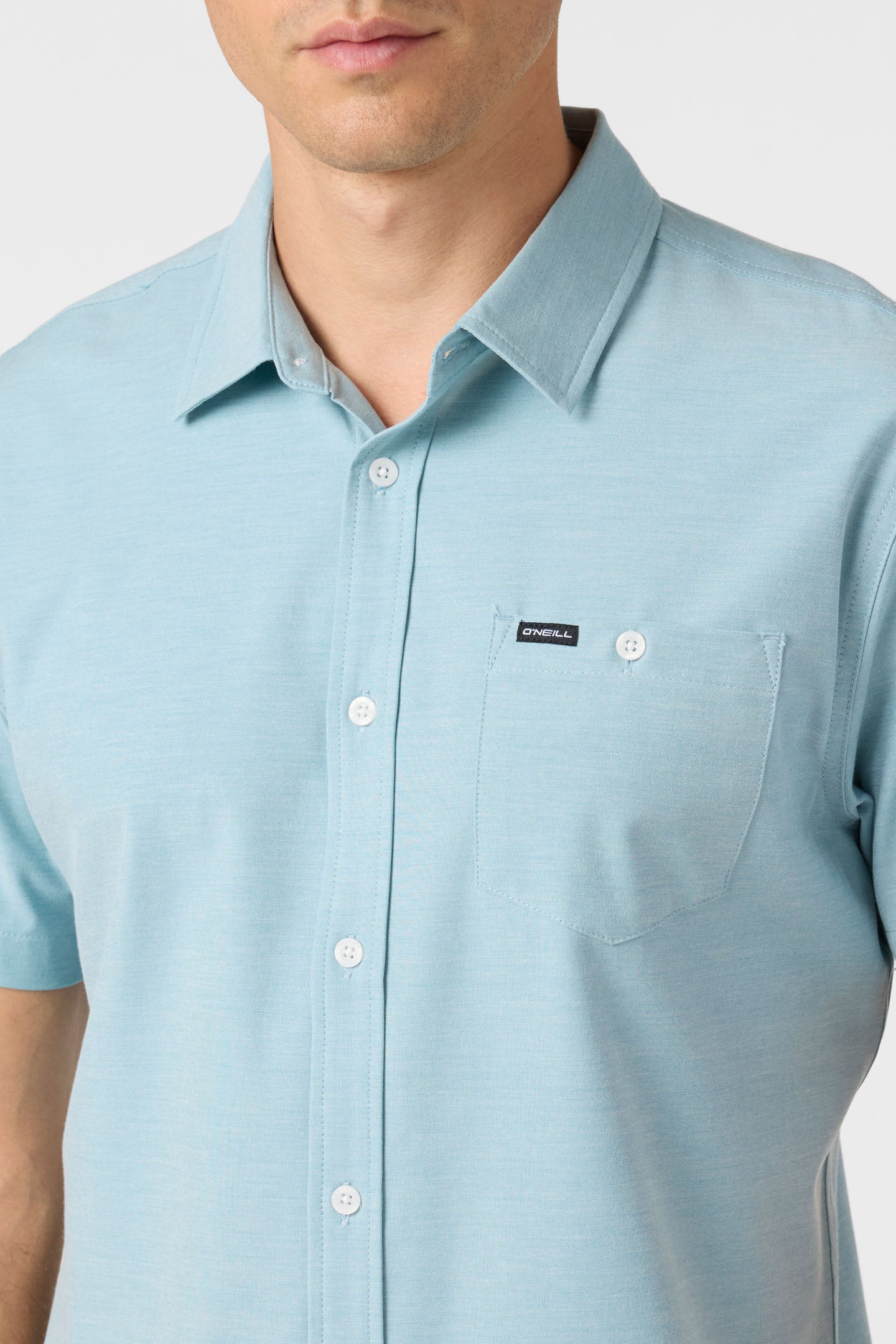 LIGHT CHECK HYBRID WOVEN TEE