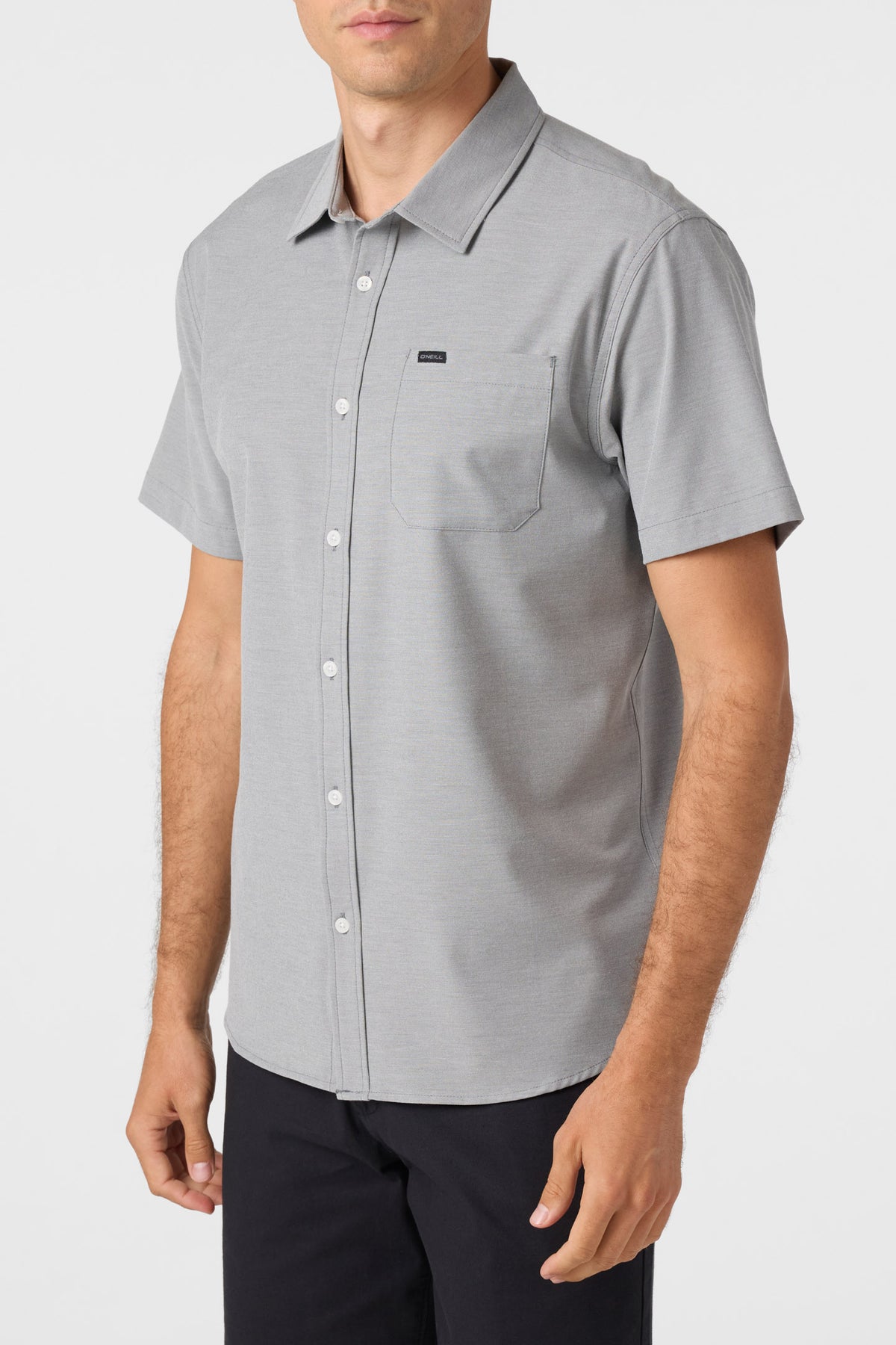 LIGHT CHECK HYBRID WOVEN TEE