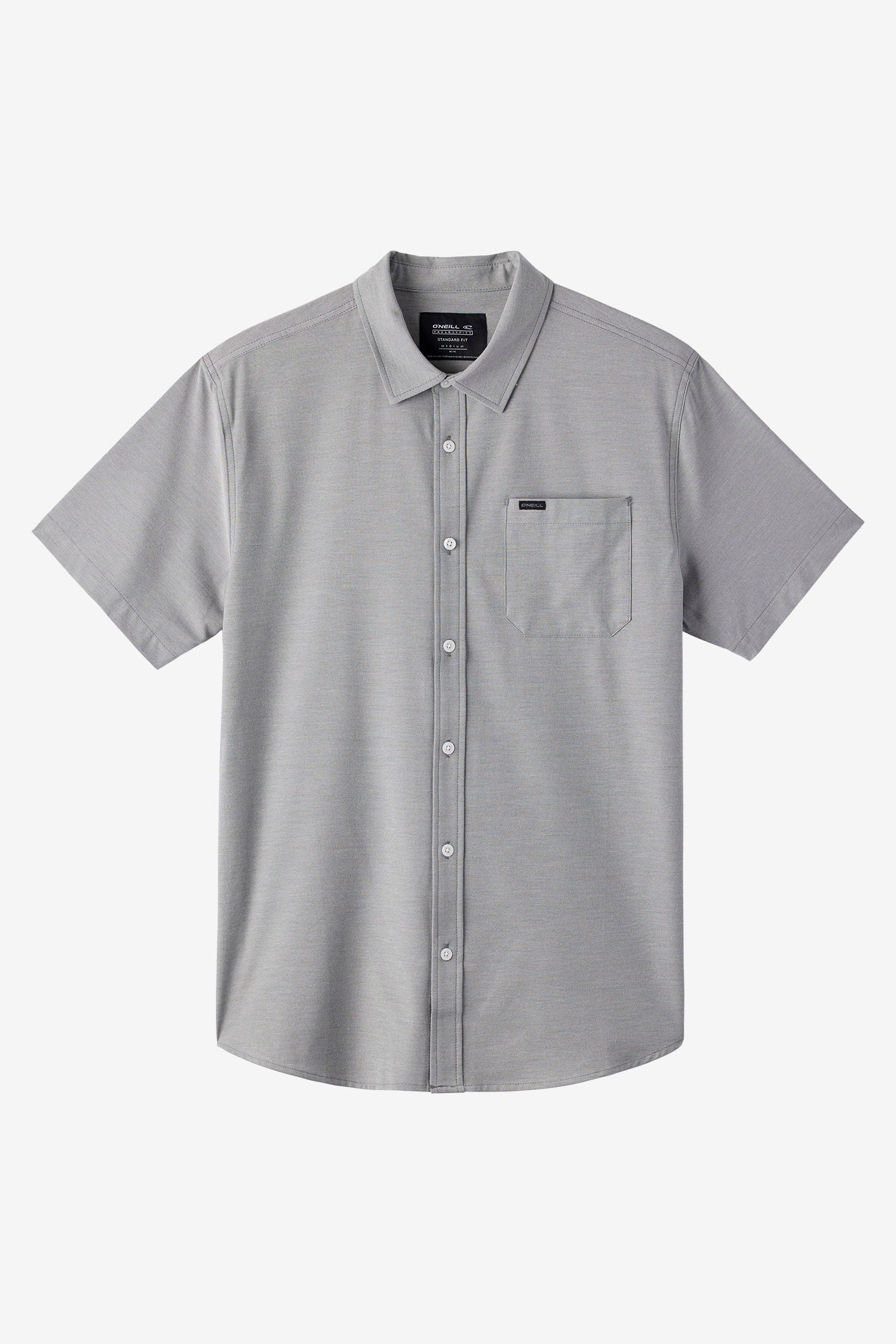 LIGHT CHECK HYBRID WOVEN TEE