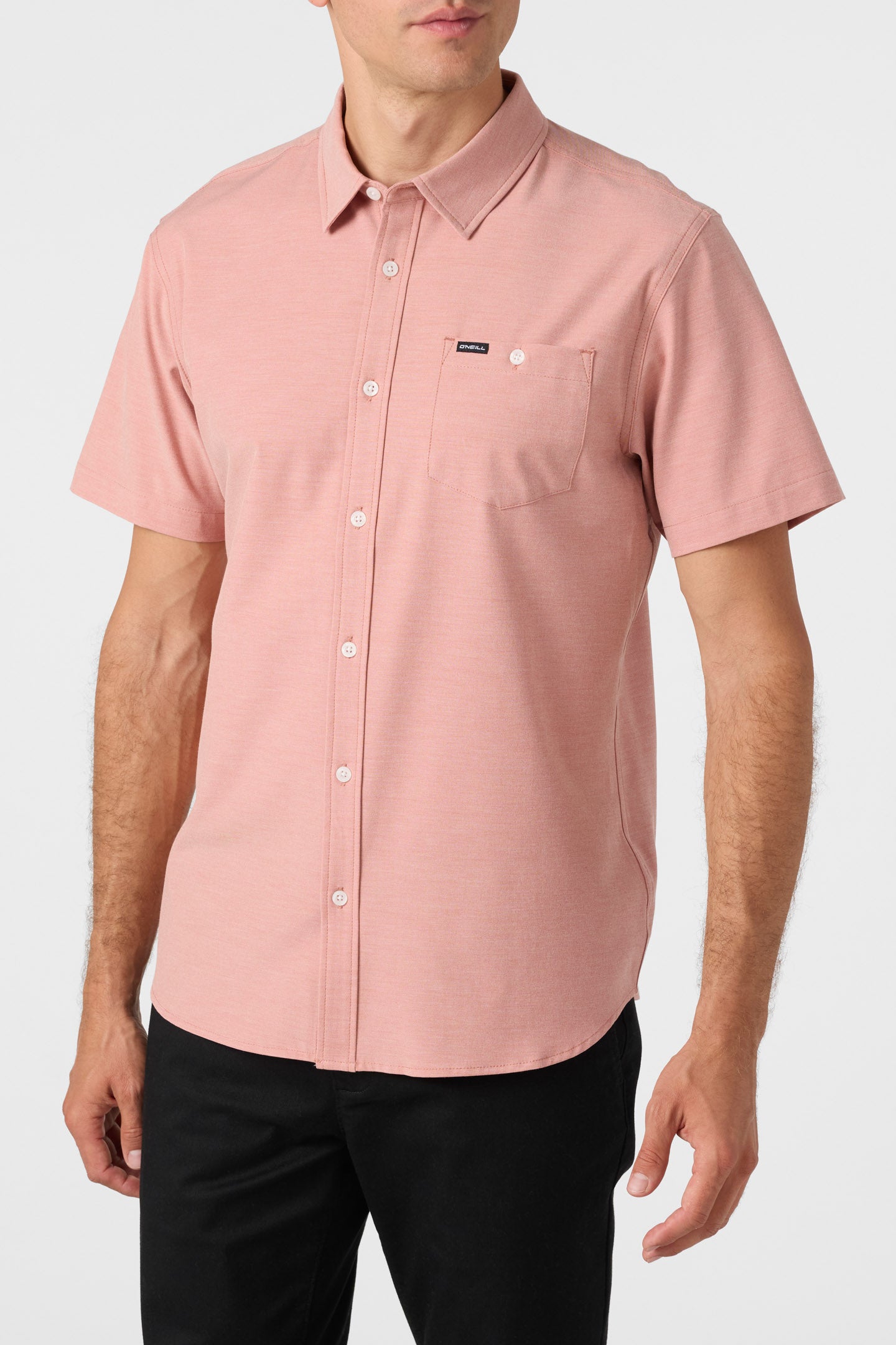 LIGHT CHECK HYBRID WOVEN TEE