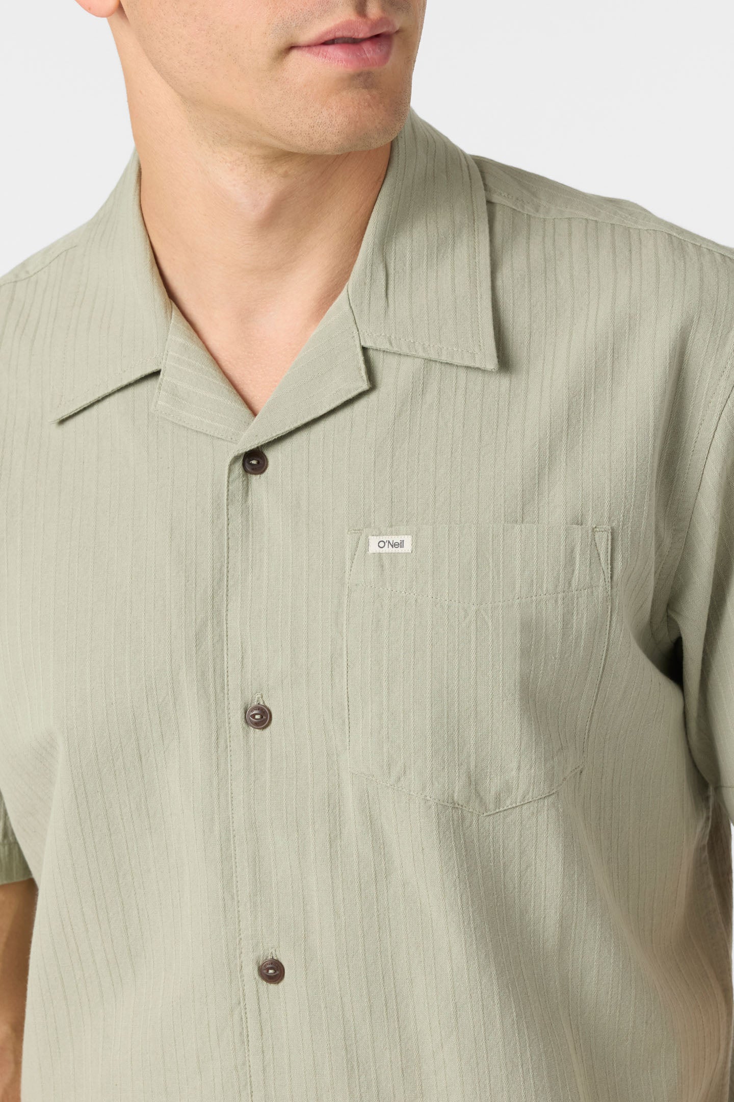OG ECO STRIPE STANDARD WOVEN TEE