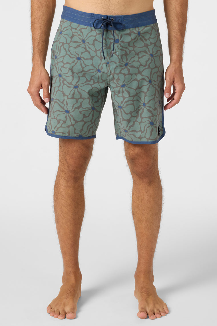 OG PRINT SCALLOP 18'' BOARDSHORT