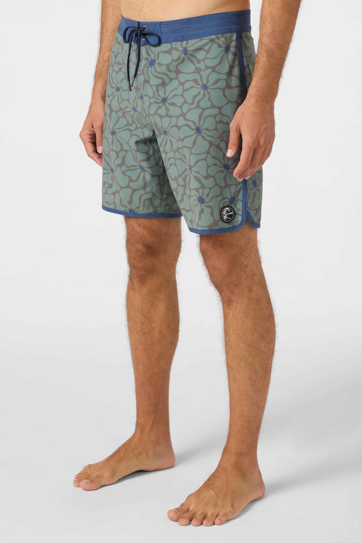 OG PRINT SCALLOP 18'' BOARDSHORT