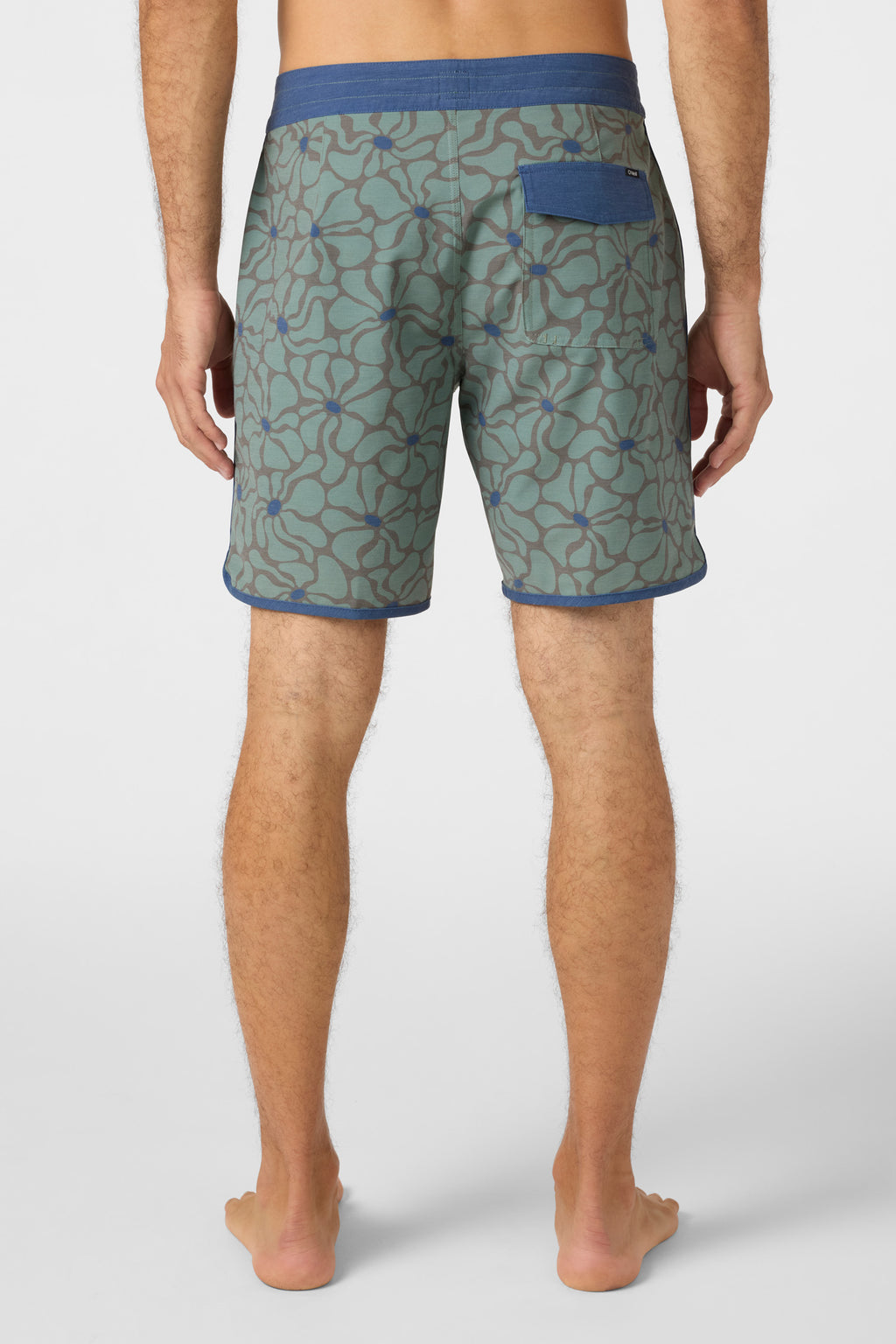 OG PRINT SCALLOP 18'' BOARDSHORT