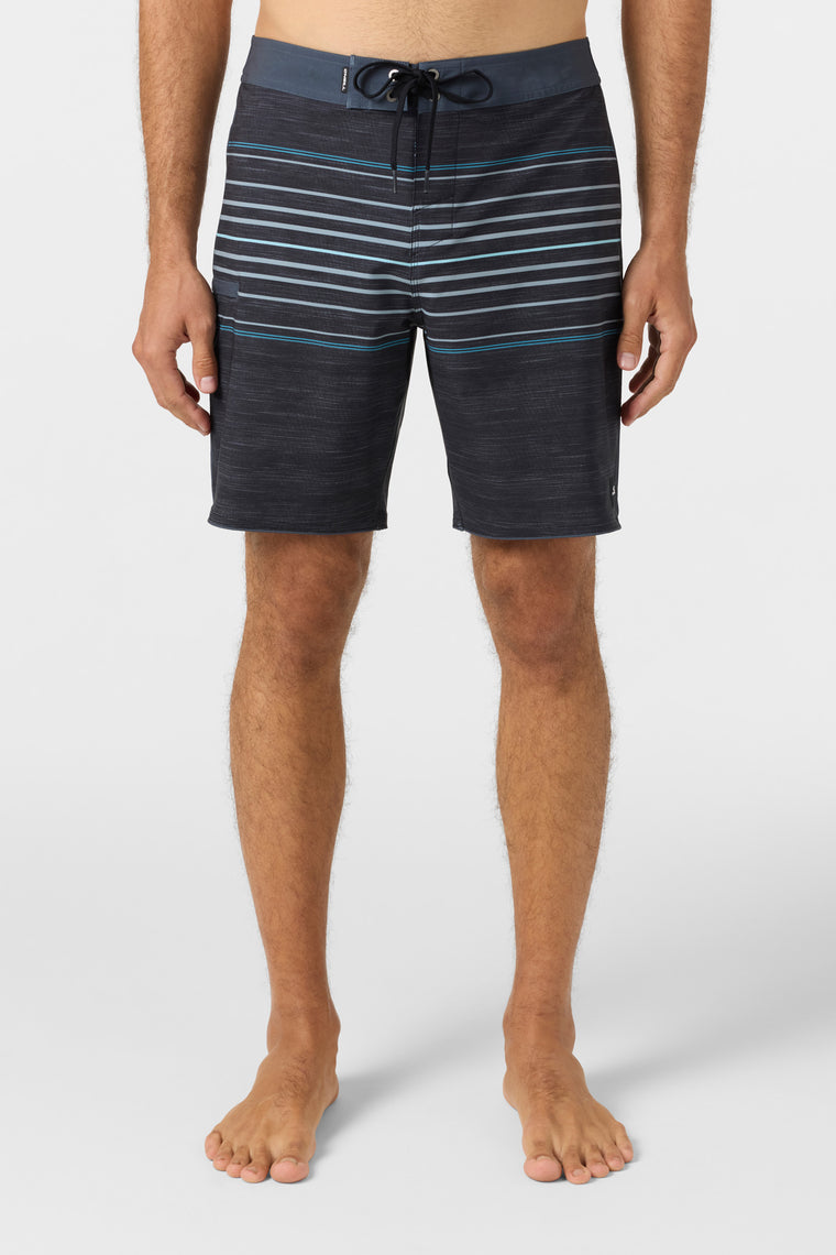 HYPERFREAK HEAT STRIPE SCALLOP 18'' BOARDSHORT