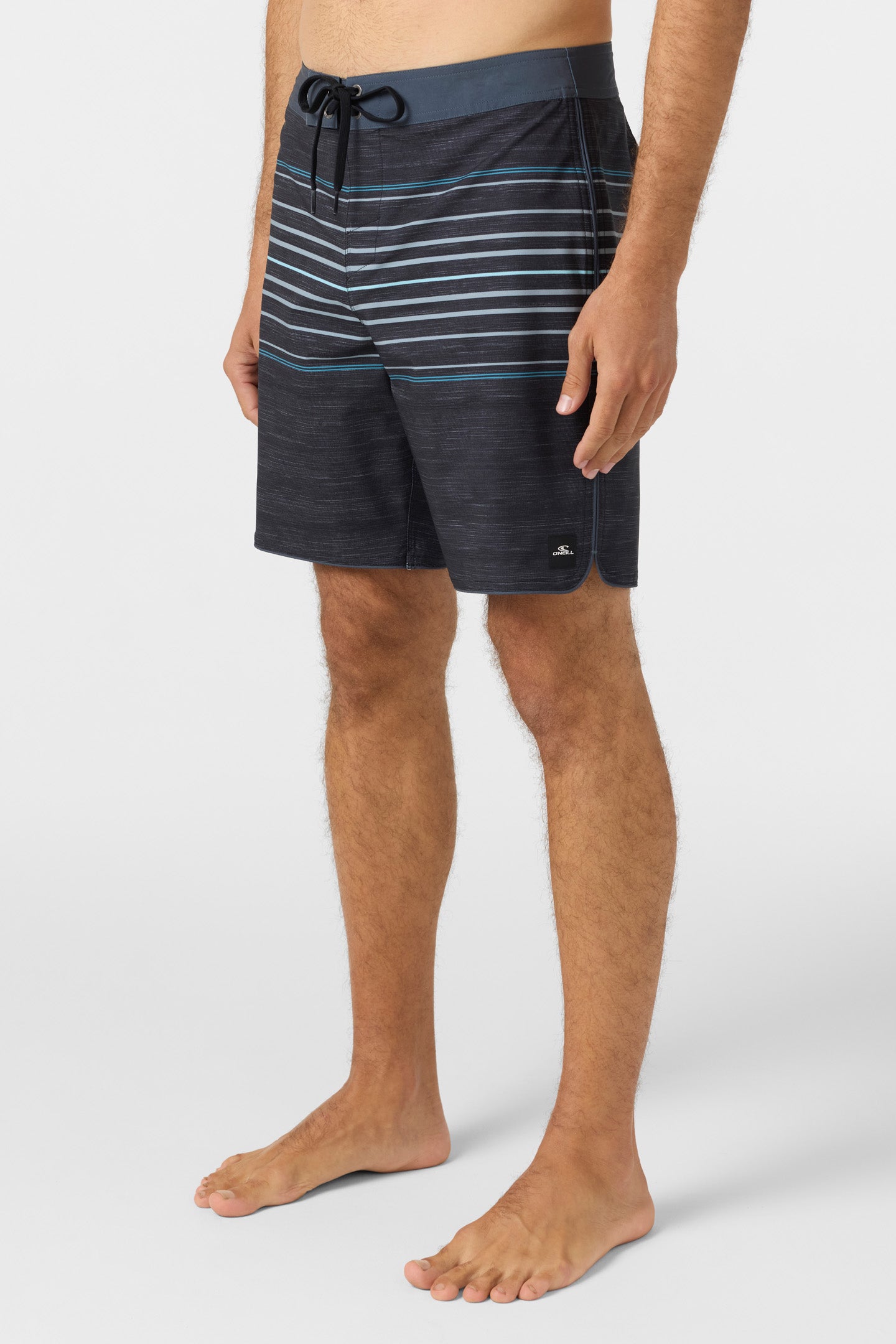 HYPERFREAK HEAT STRIPE SCALLOP 18'' BOARDSHORT