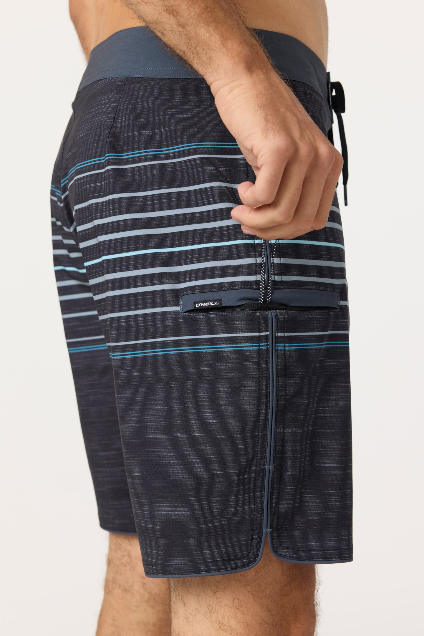 HYPERFREAK HEAT STRIPE SCALLOP 18'' BOARDSHORT