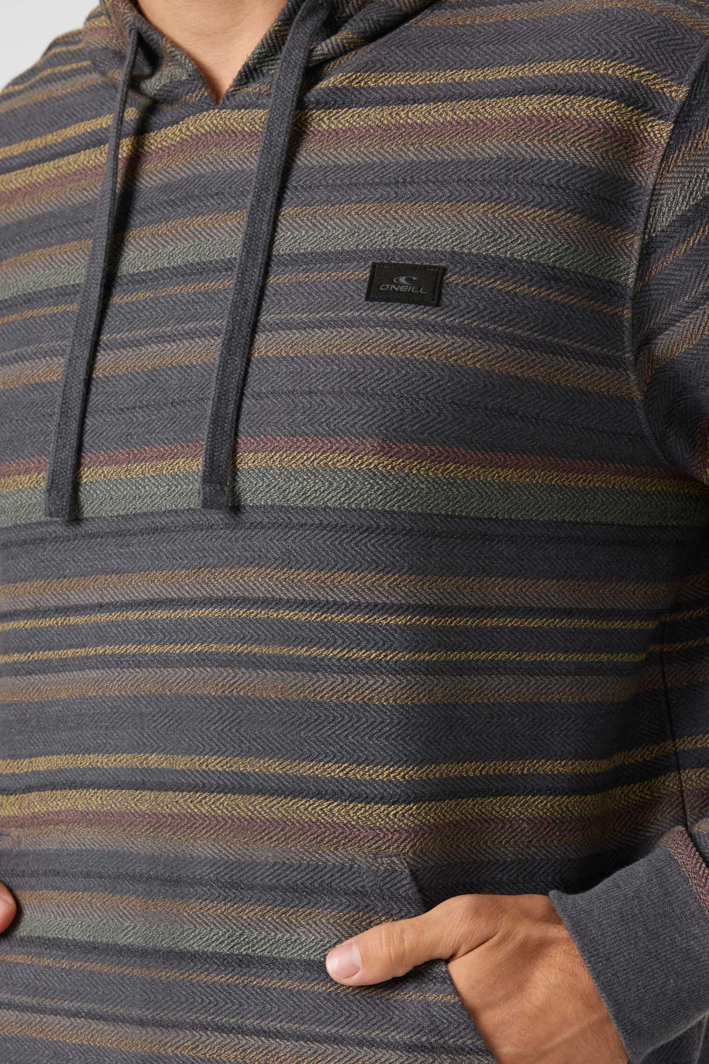 BAVARO STRIPE PULLOVER HOODY