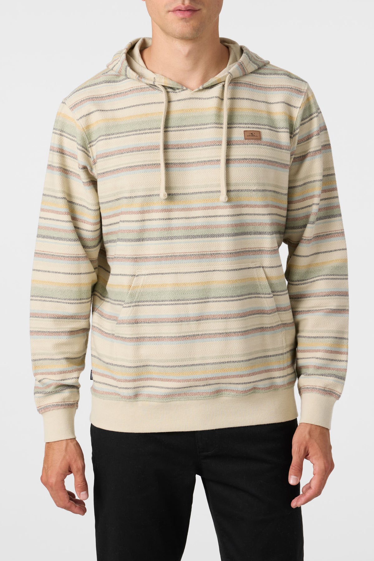 BAVARO STRIPE PULLOVER HOODY