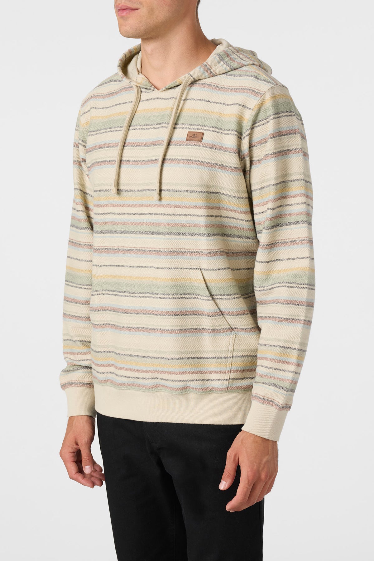 BAVARO STRIPE PULLOVER HOODY