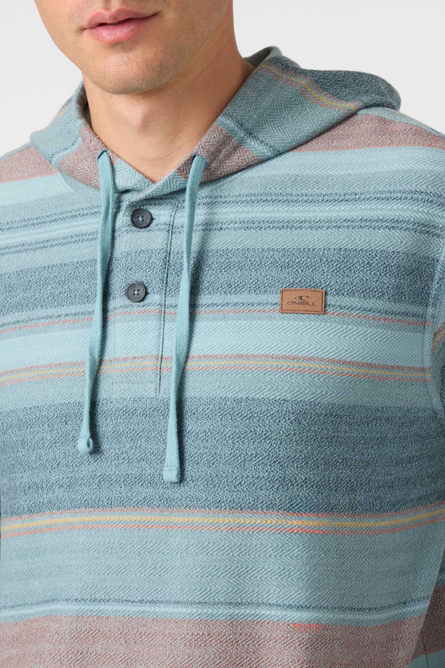 BAVARO STRIPE PONCHO HOODY