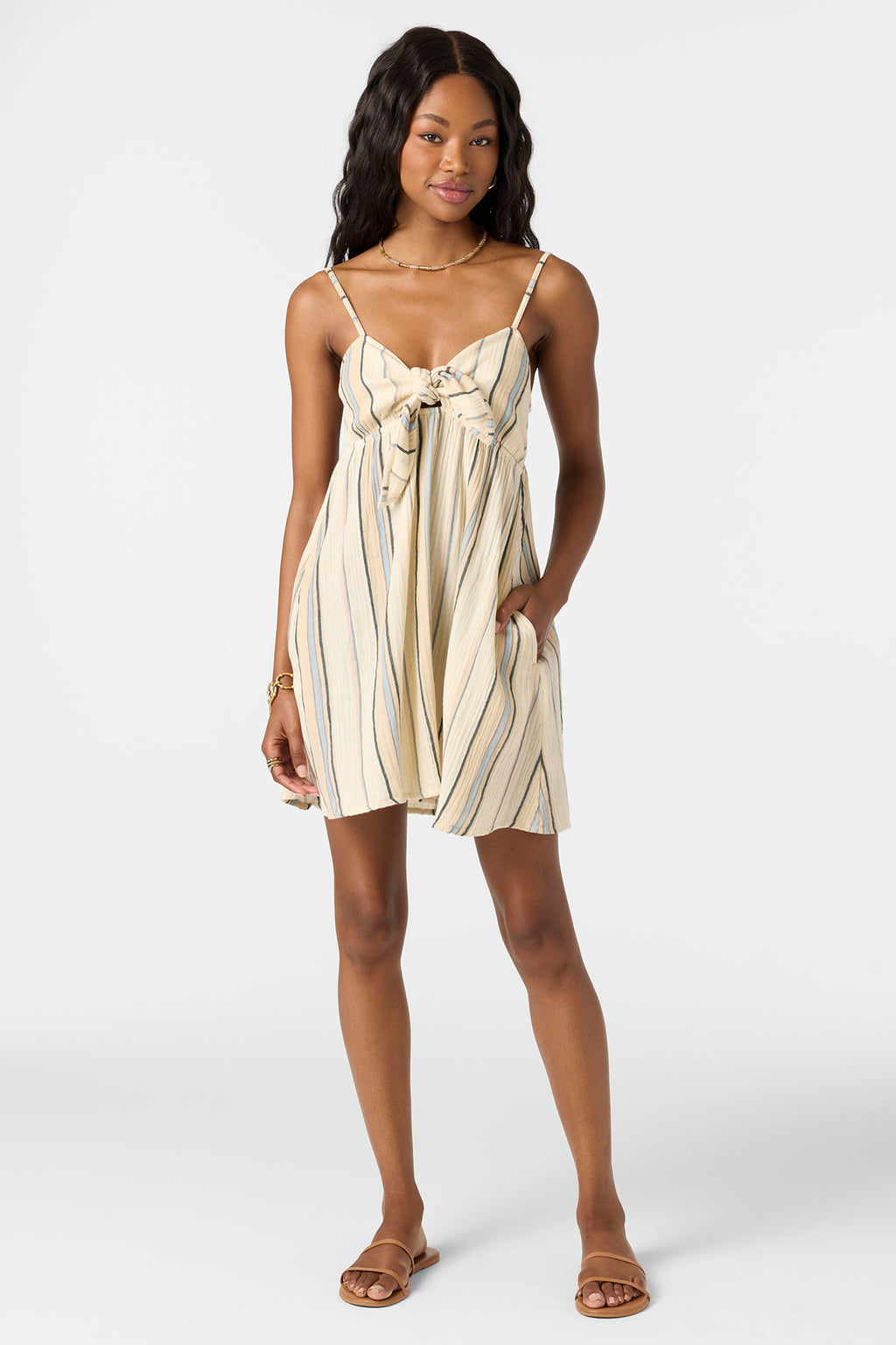 NATALYA STRIPE DRESS