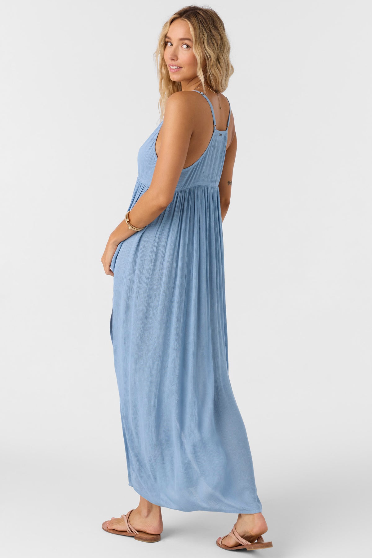 SALTWATER SOLIDS MEL MAXI DRESS