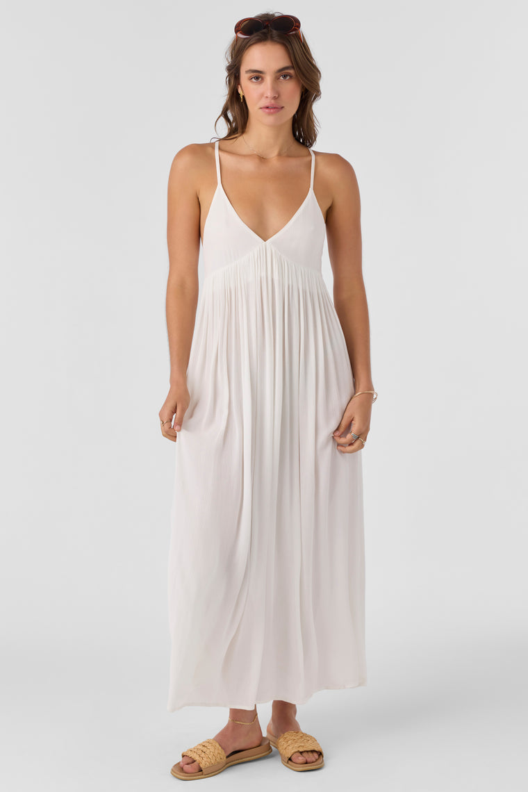 SALTWATER SOLIDS MEL MAXI DRESS