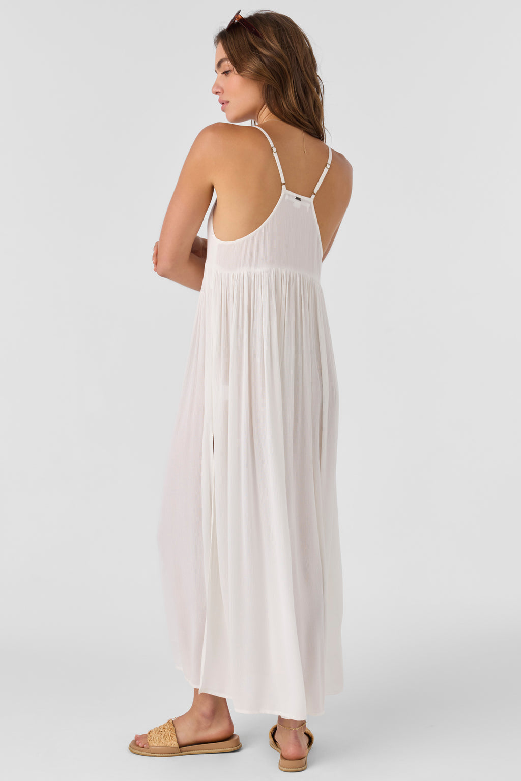 SALTWATER SOLIDS MEL MAXI DRESS