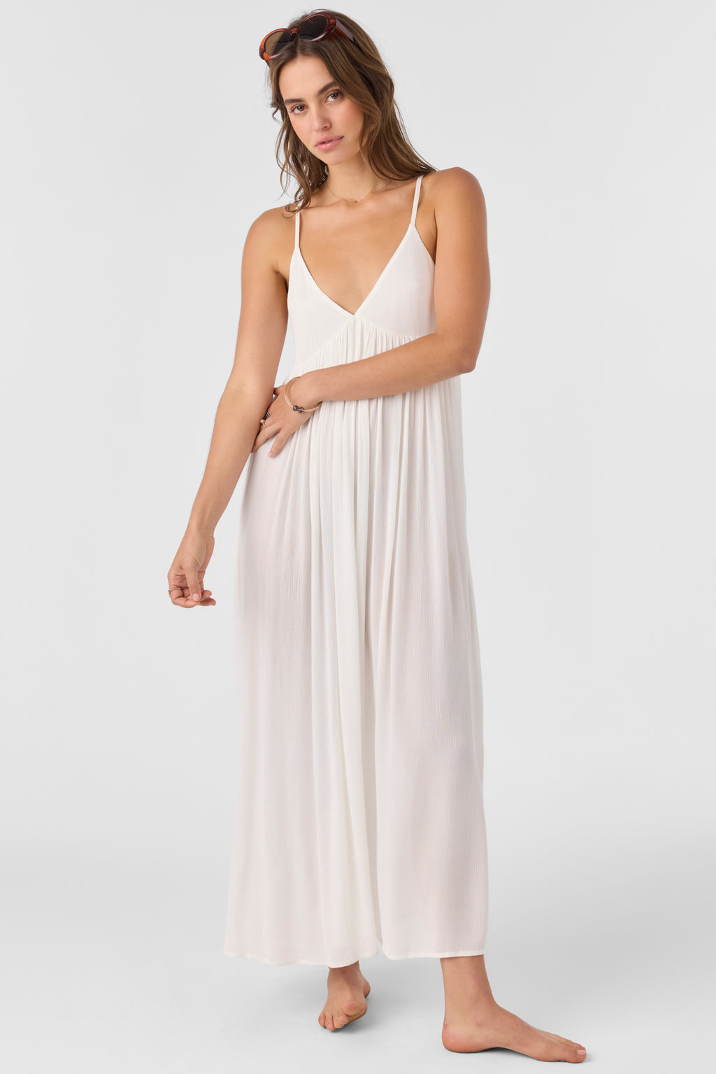SALTWATER SOLIDS MEL MAXI DRESS
