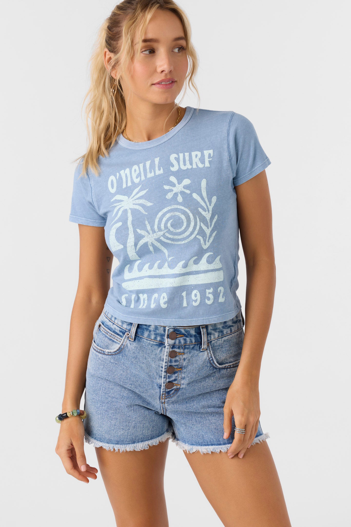 SEAFOAM TEE