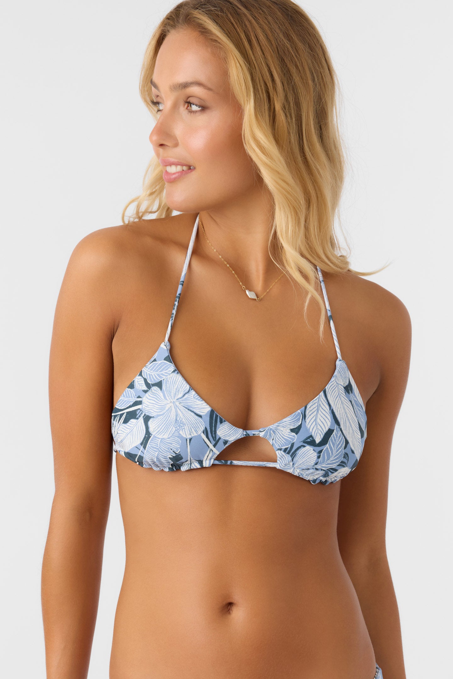 PAULA FLORAL STRIPE MADRID REVO TOP
