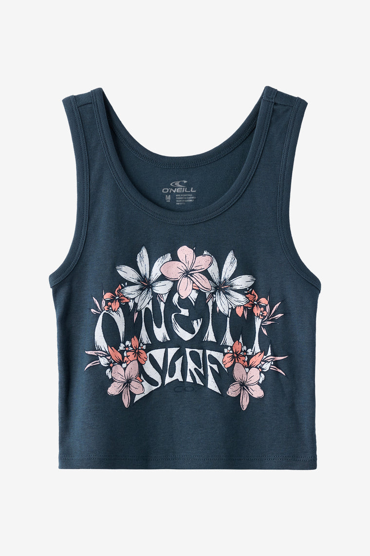 GIRLS PLUMERIA TANK