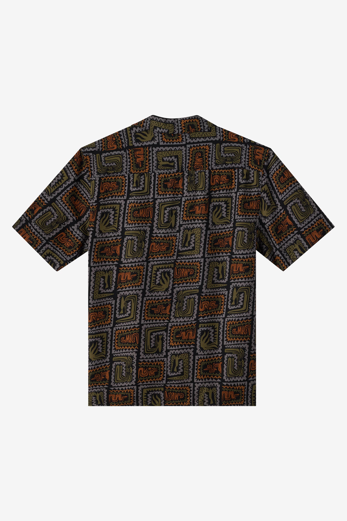 RELAXED WOVEN CAMP SHIRT