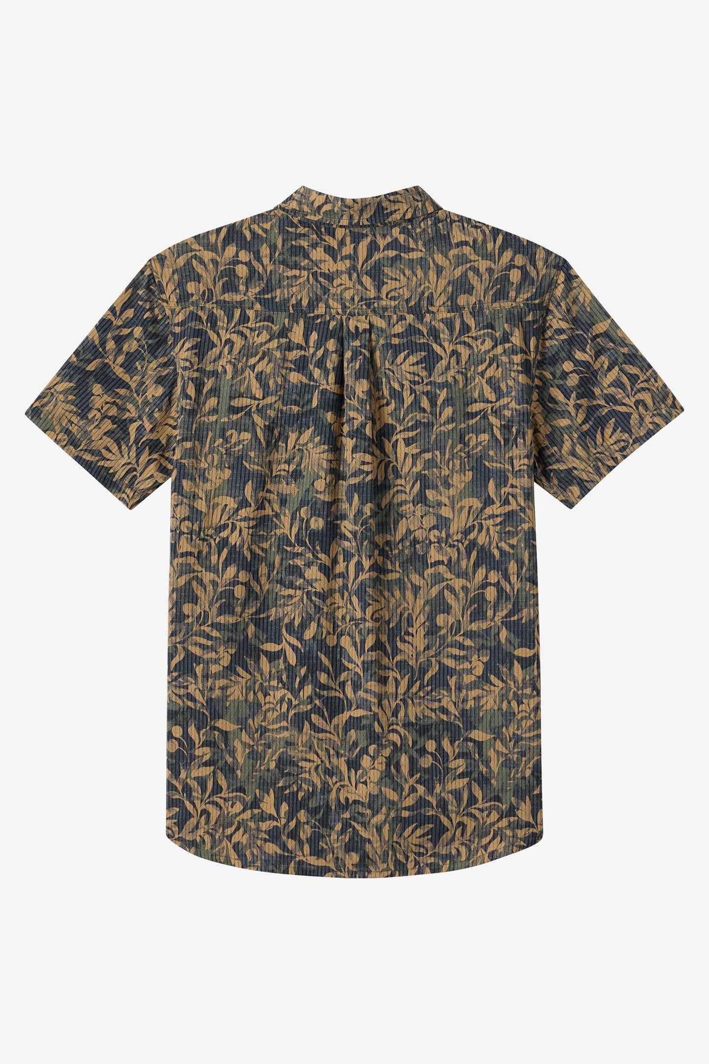 TRVLR PERFORATED PRINTED WOVEN SHIRT