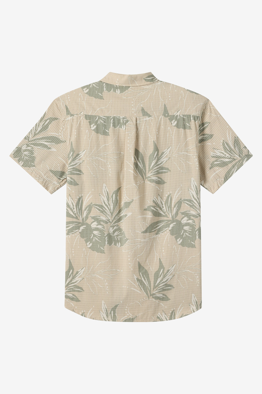 TRVLR PERFORATED PRINTED WOVEN SHIRT