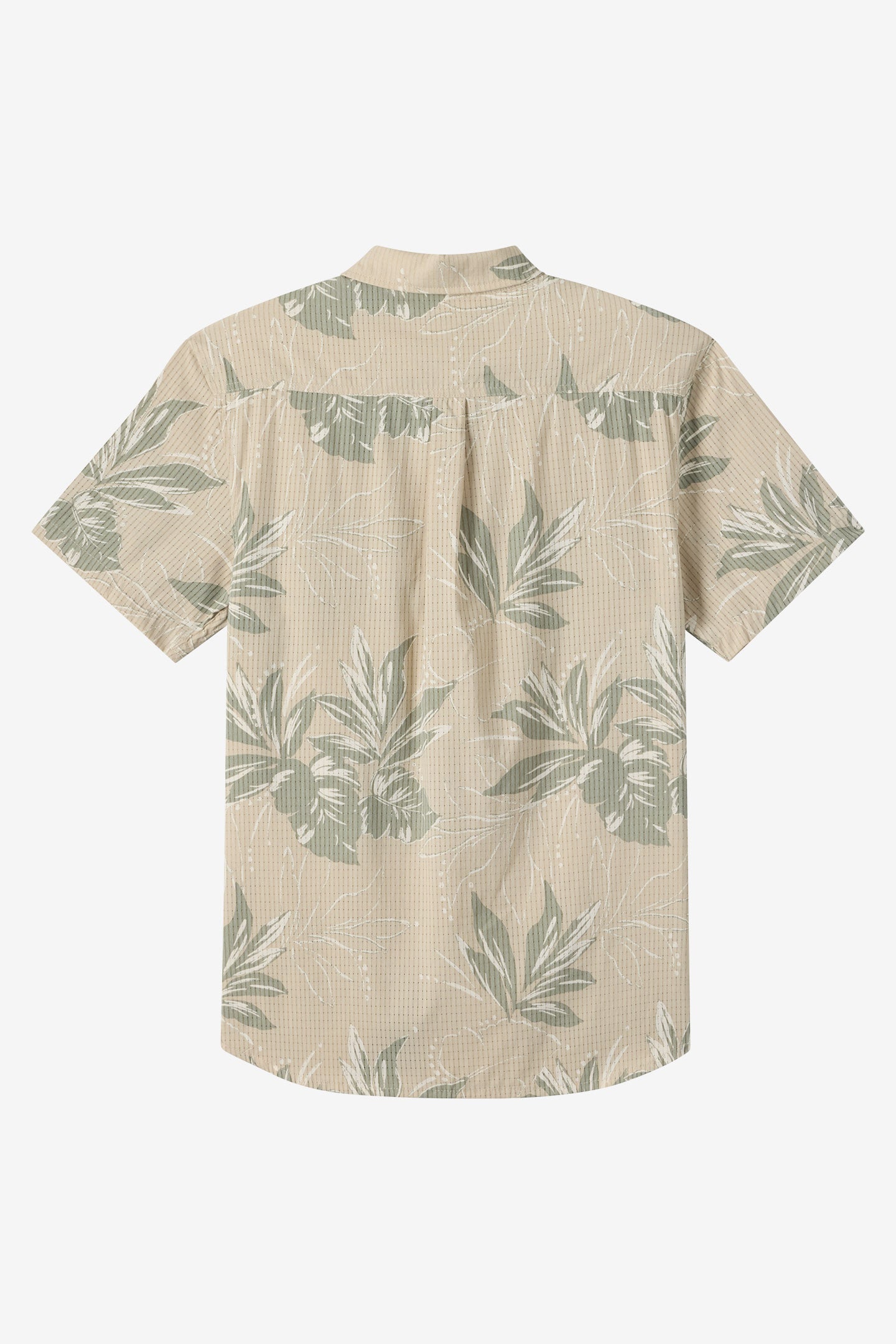 TRVLR PERFORATED PRINTED WOVEN SHIRT