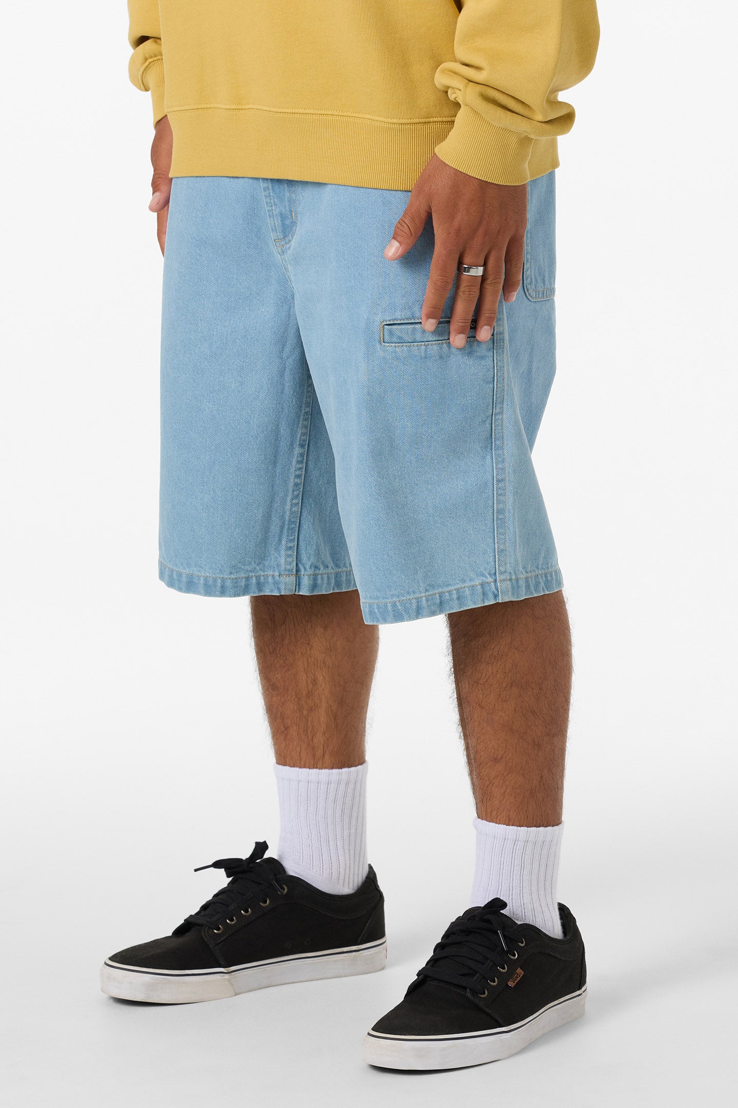 OG DOCKSIDE DENIM UTILITY 21`` SHORT