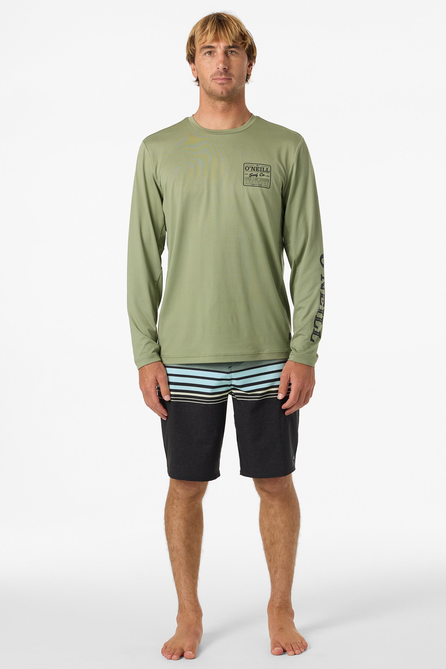 BLOCK UPF LONGSLEEVE TEE