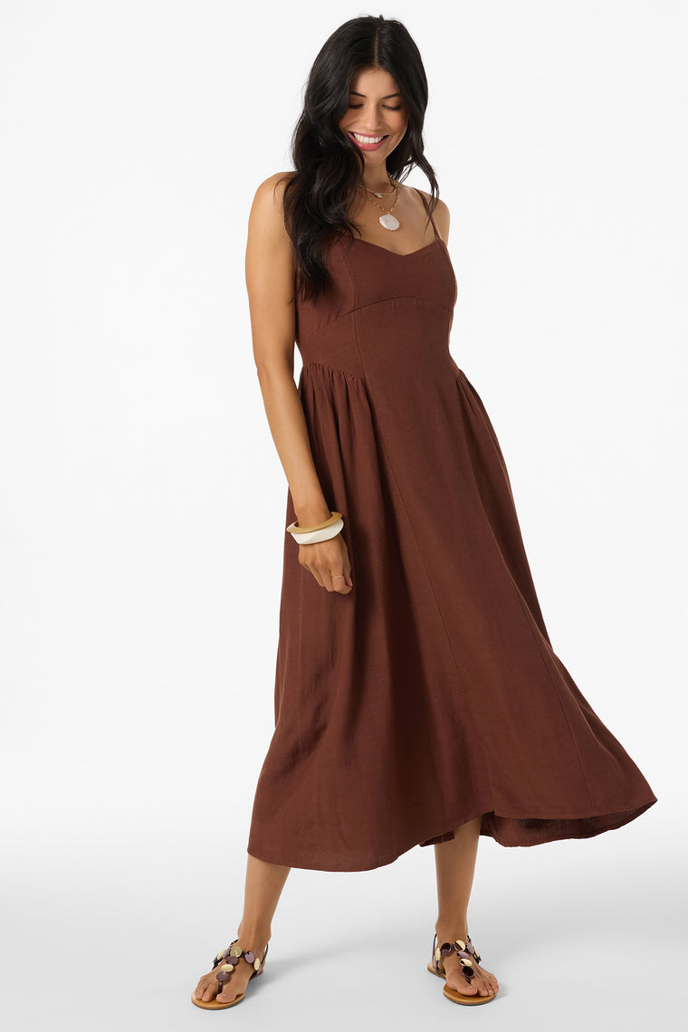 LINDEN SOLID DRESS