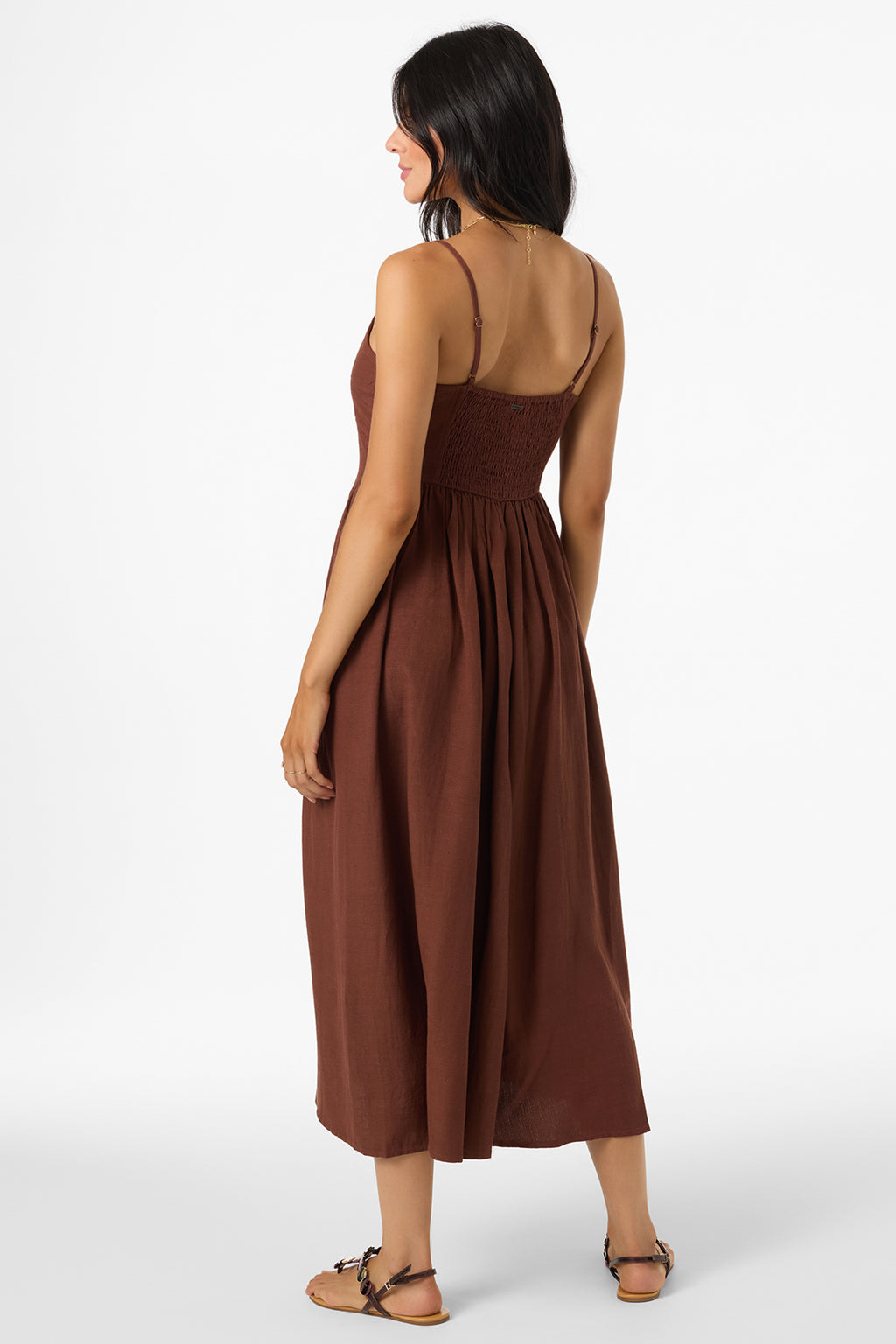 LINDEN SOLID DRESS