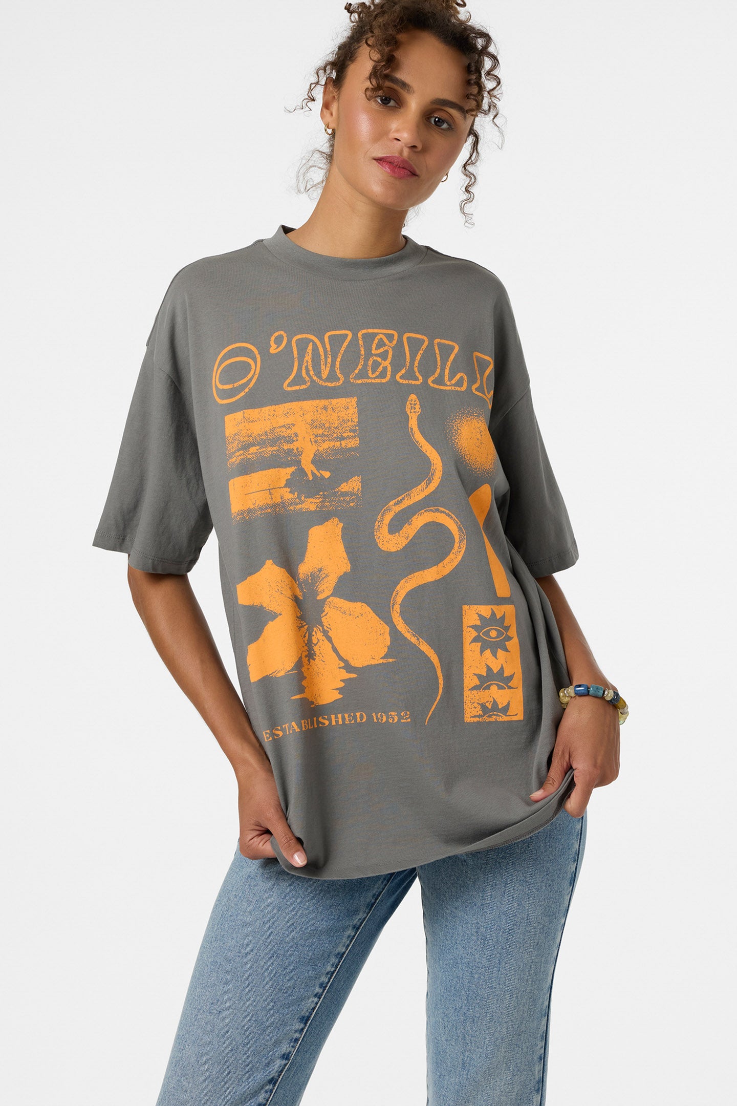 TROPIC MELTDOWN OVERSIZED TEE