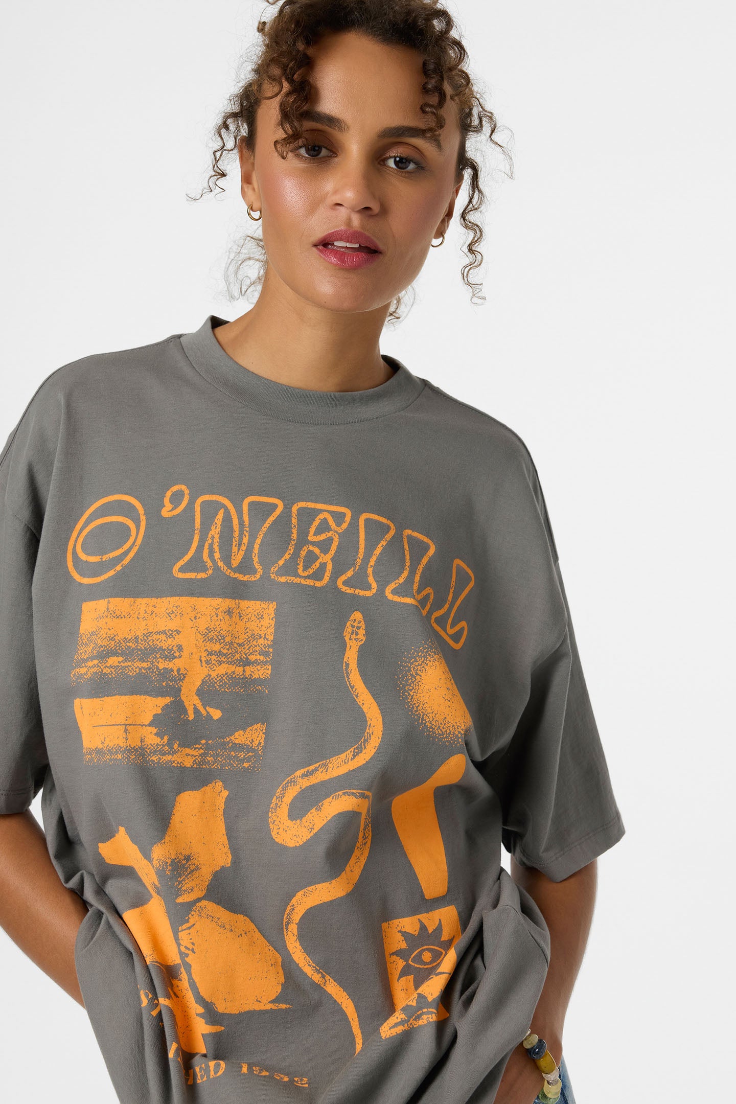 TROPIC MELTDOWN OVERSIZED TEE