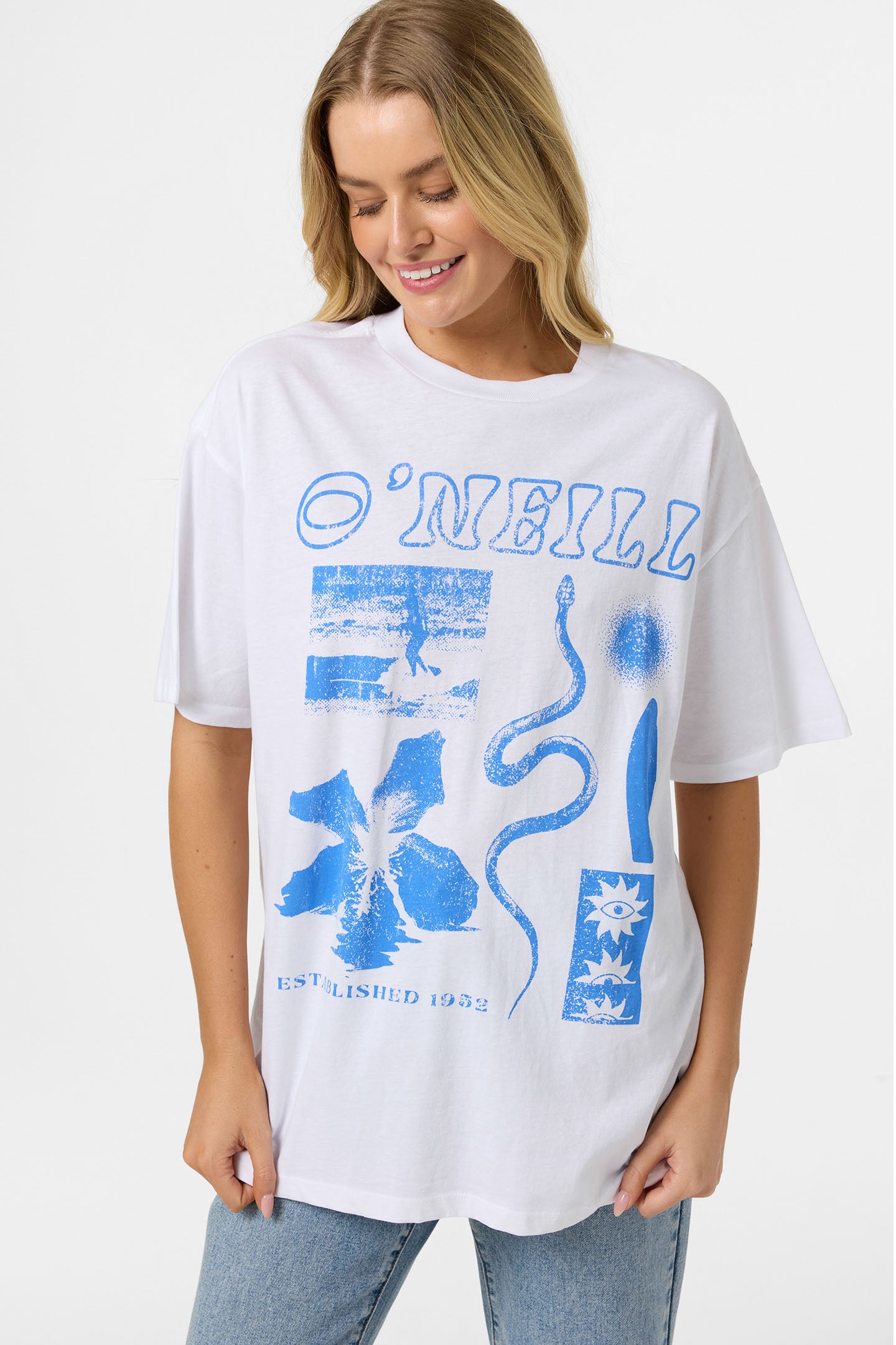 TROPIC MELTDOWN OVERSIZED TEE