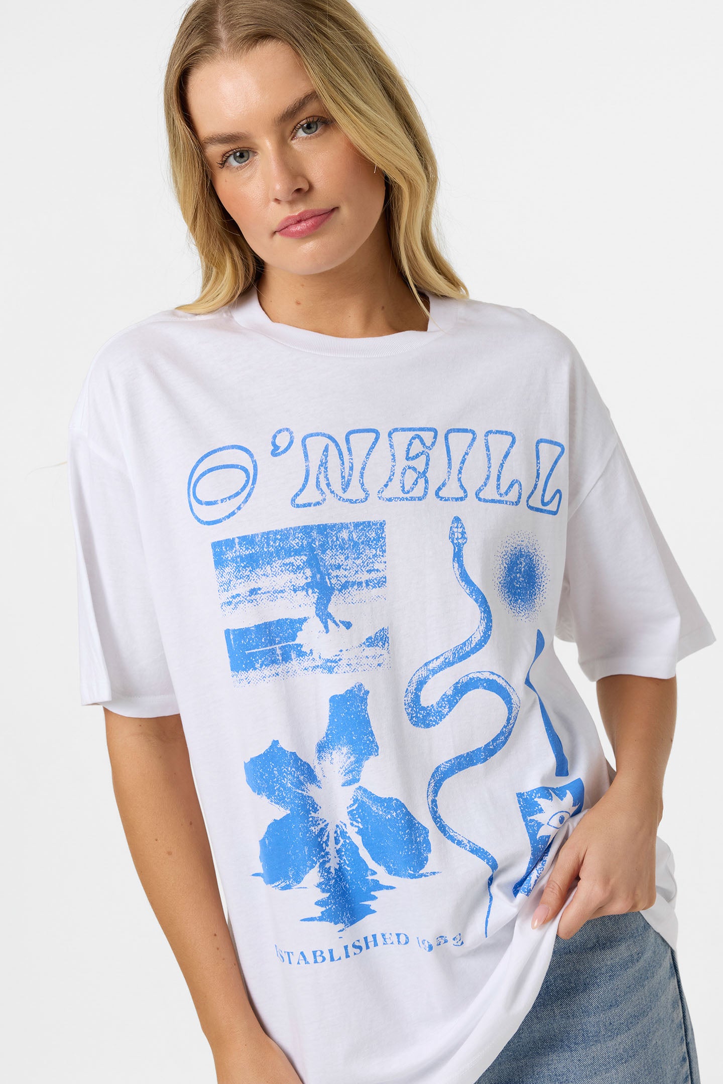 TROPIC MELTDOWN OVERSIZED TEE