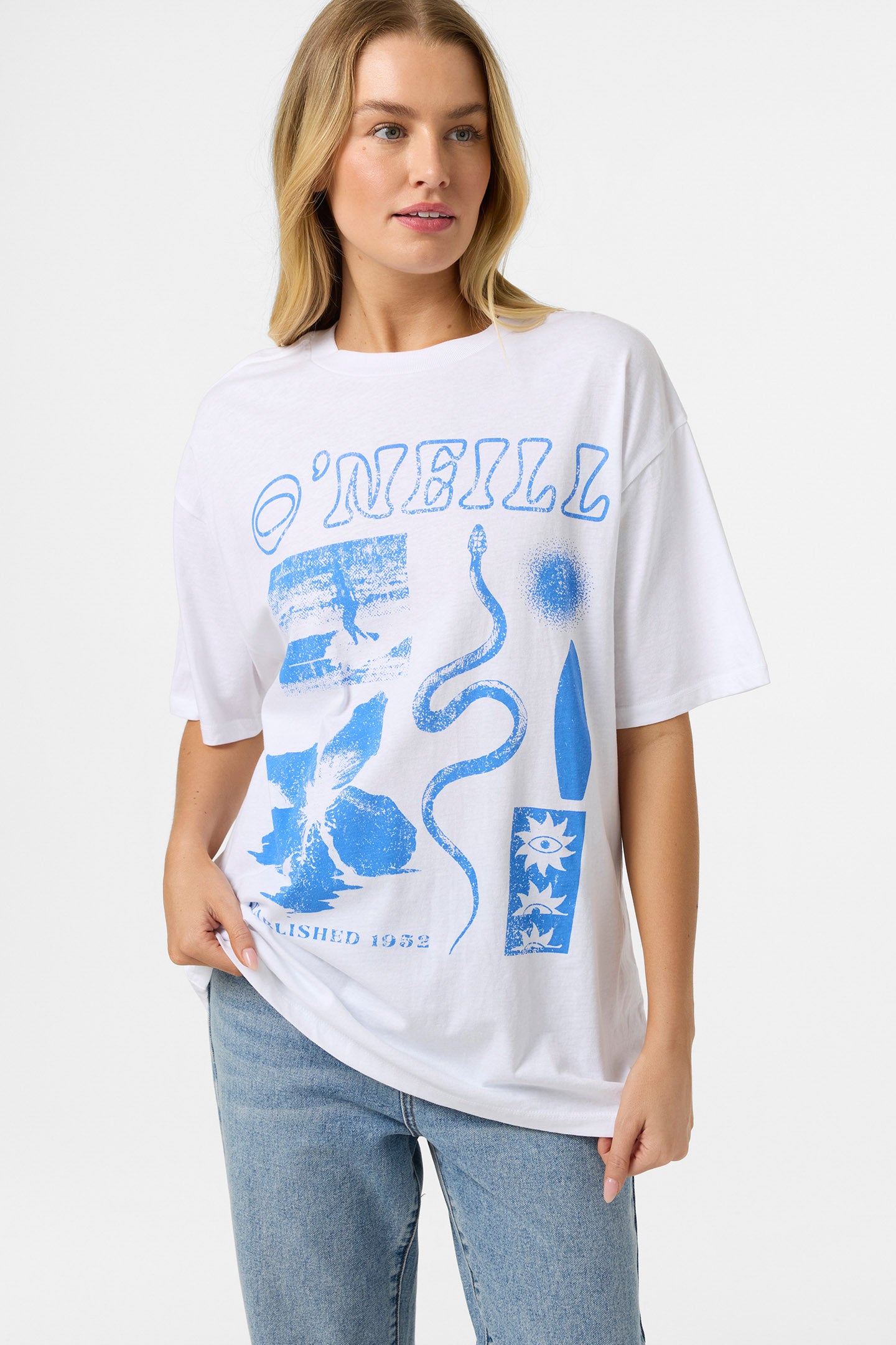 TROPIC MELTDOWN OVERSIZED TEE